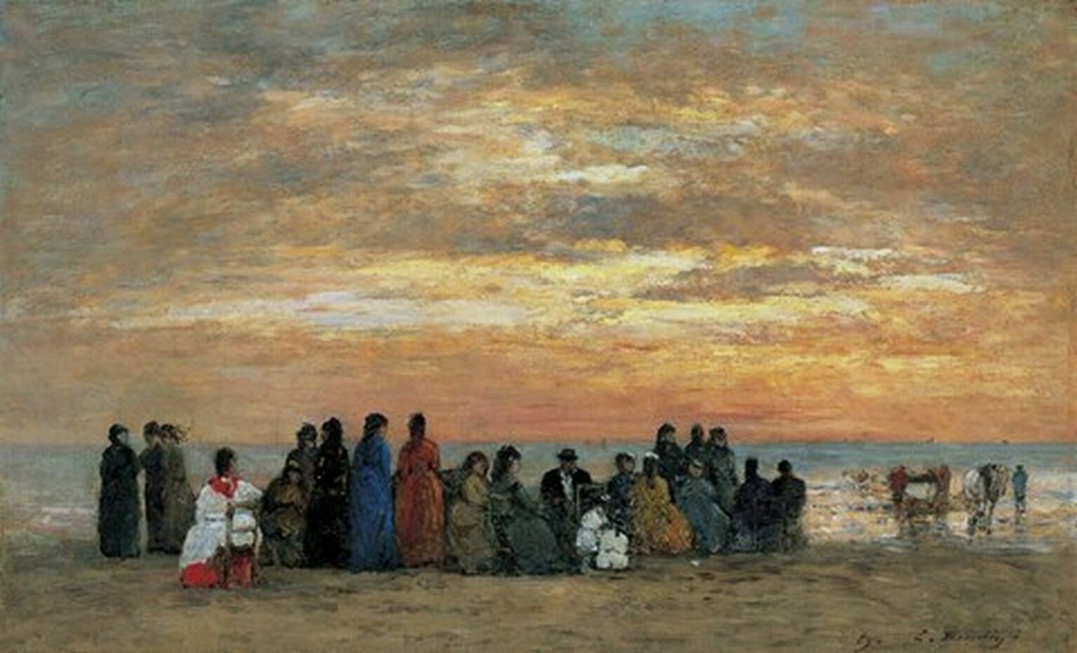 Boudin Plage a Trouville