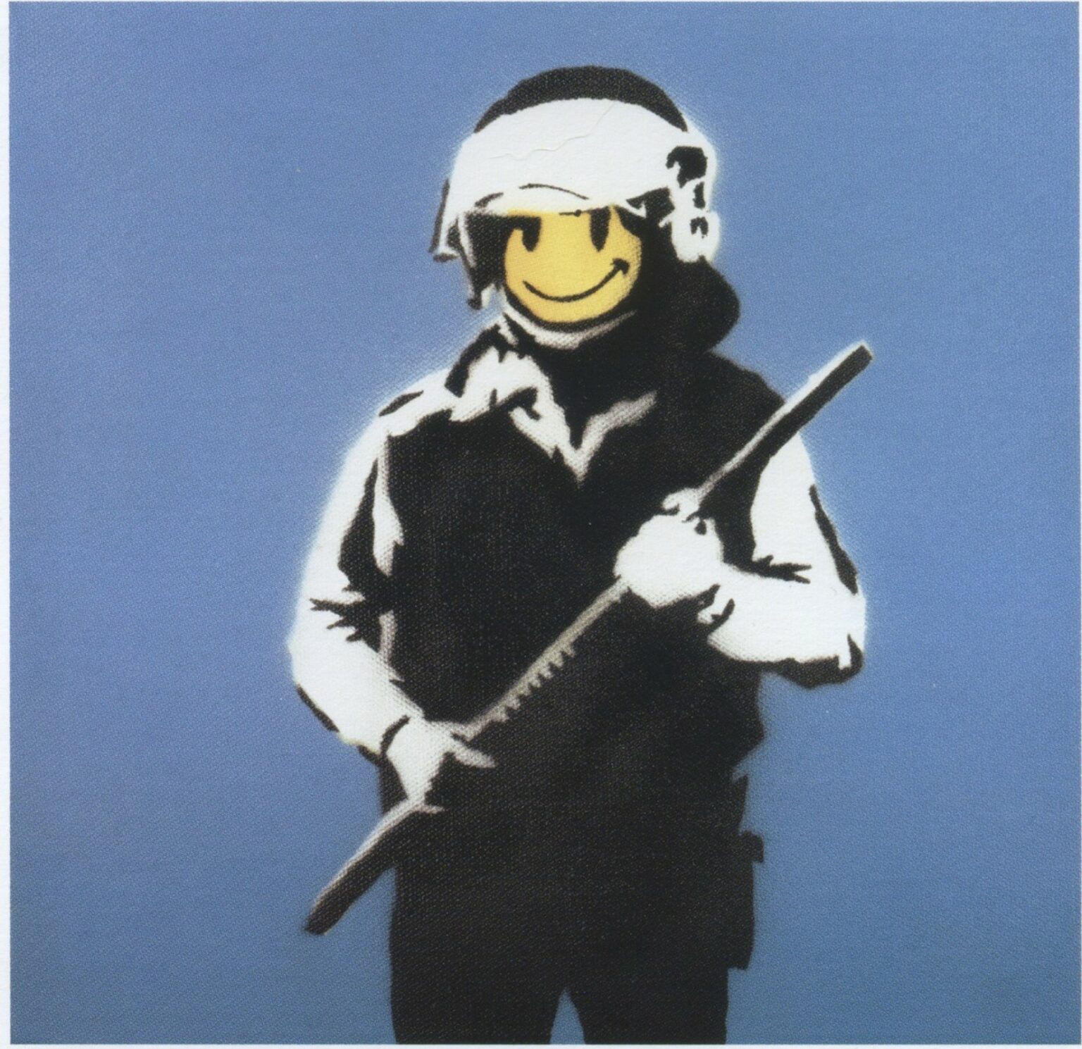 Banksy Policeman (2000)