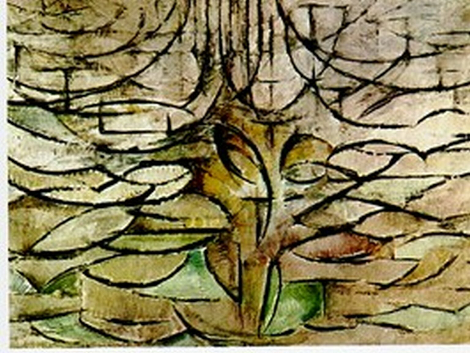 Mondrian Pommier en fleurs (1912)