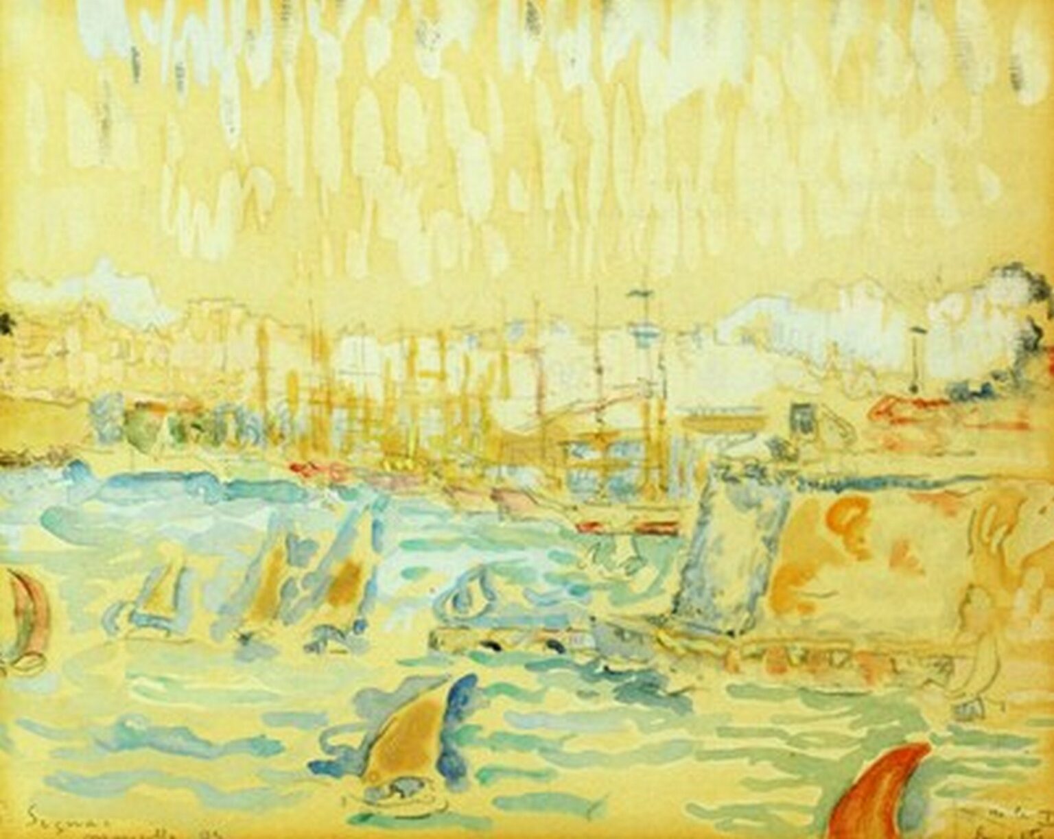 Signac Port de Marseille (1904)