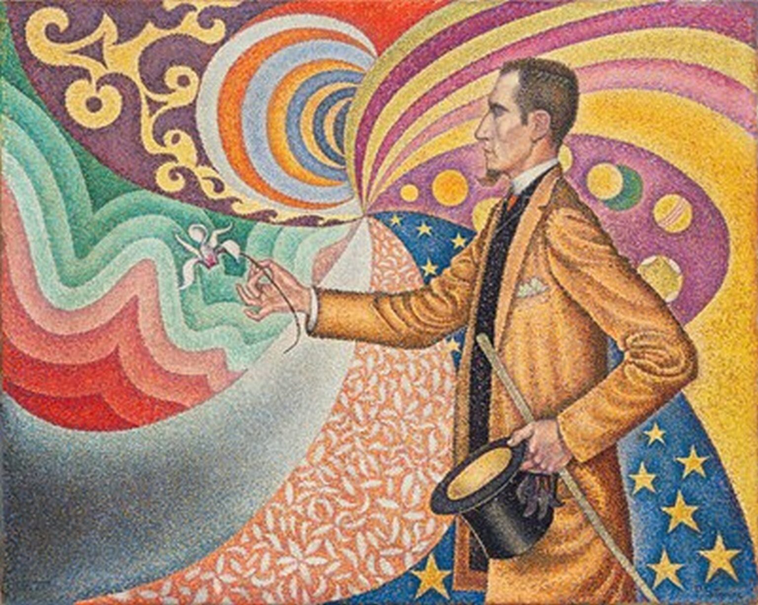 Signac Portrait de Félix Fénéon (1890)