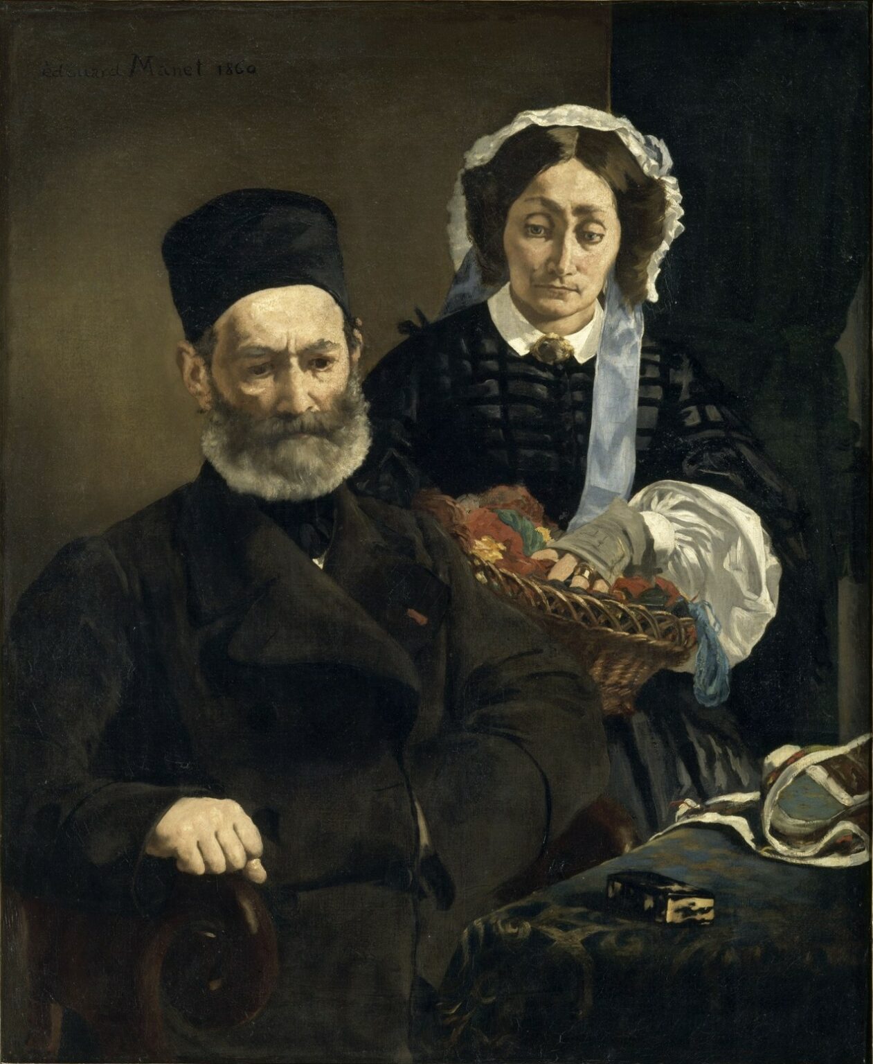 Manet Portrait de M. et Mme Manet (1860)