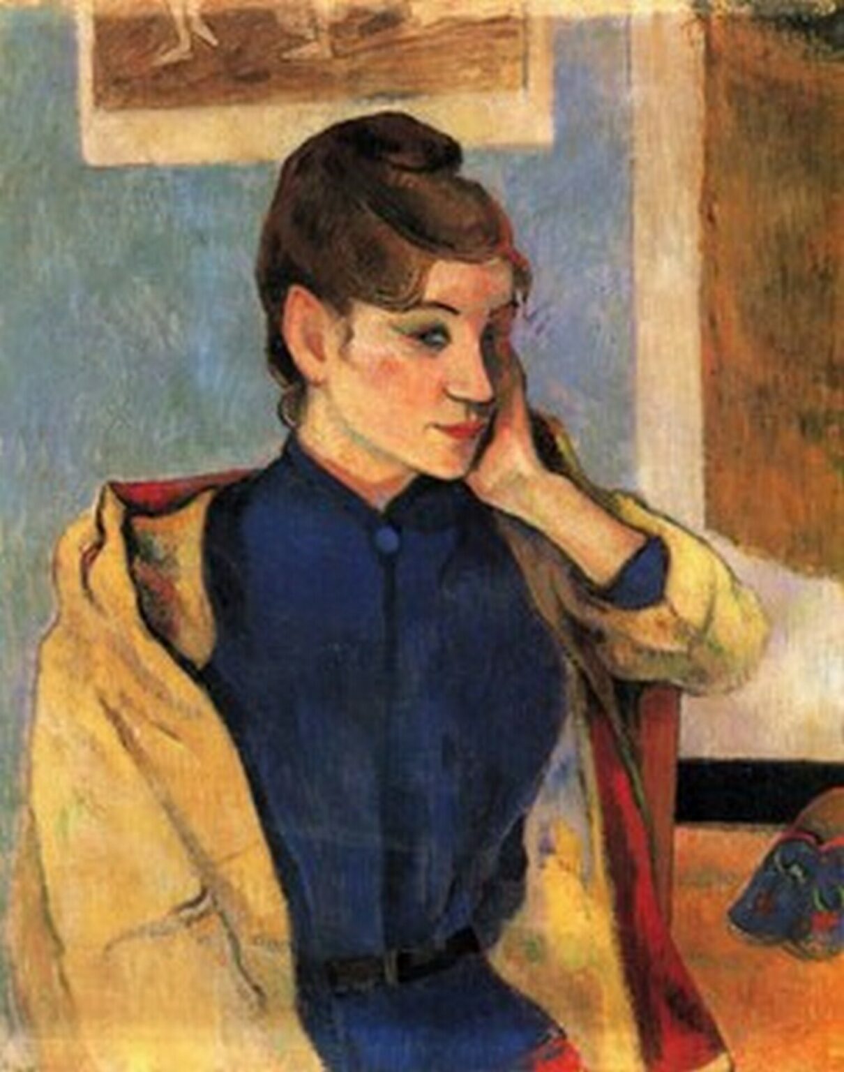 Gauguin Portrait de Madeleine Bernard (1888)