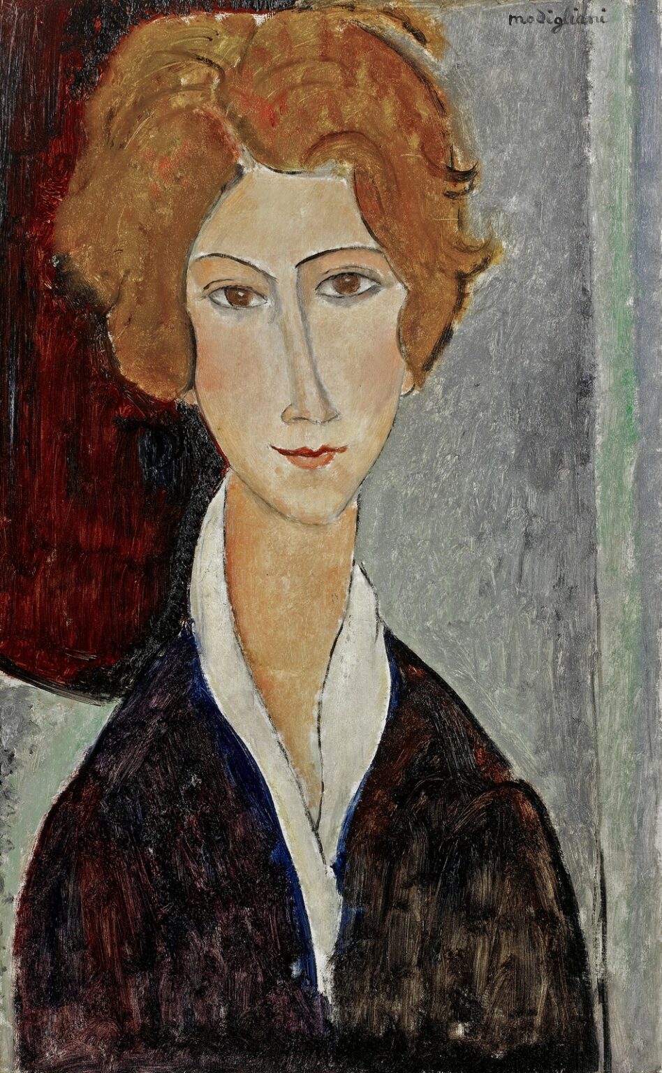 Modigliani Portrait de femme. Bonhams (1917-18)