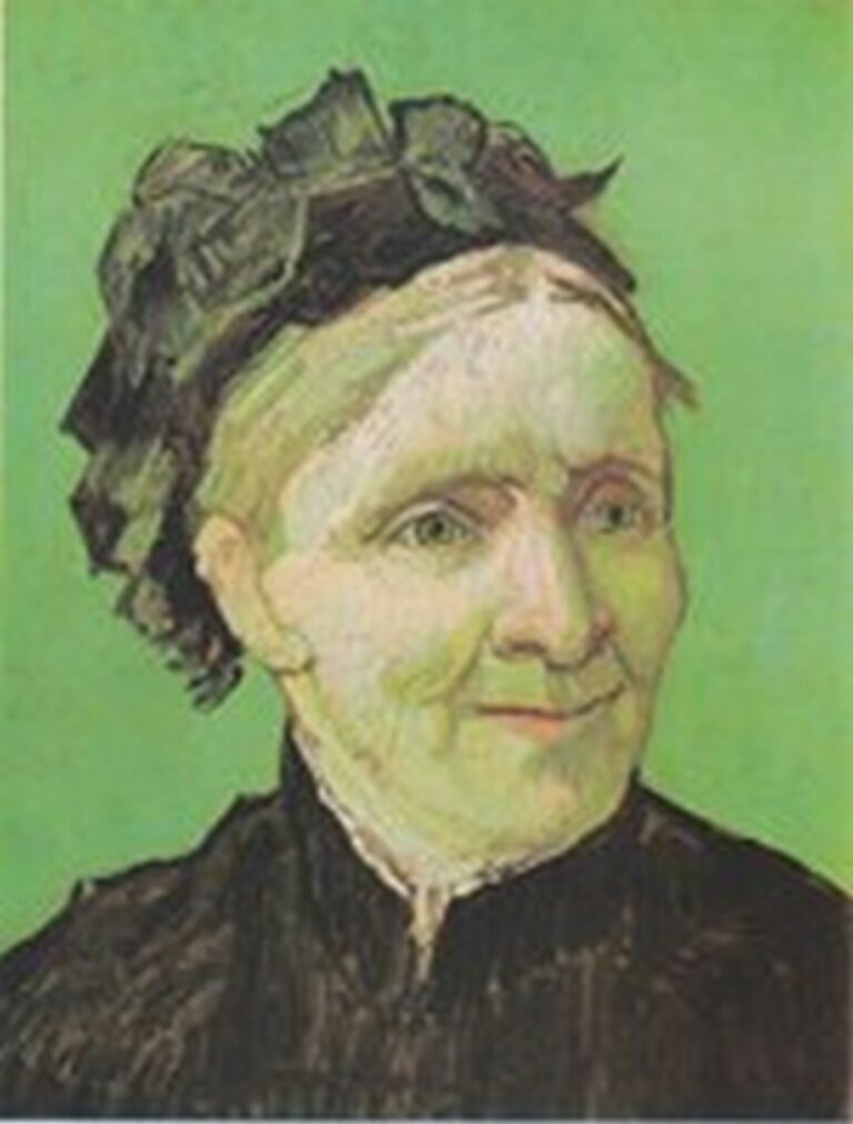 Van Gogh Portrait of Artist's Mother (October, 1888)
