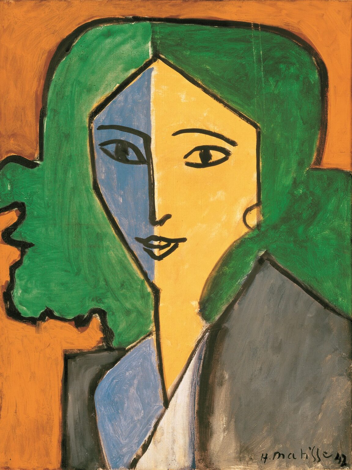 Matisse Portrait of Lydia Delectorskaya (1947)