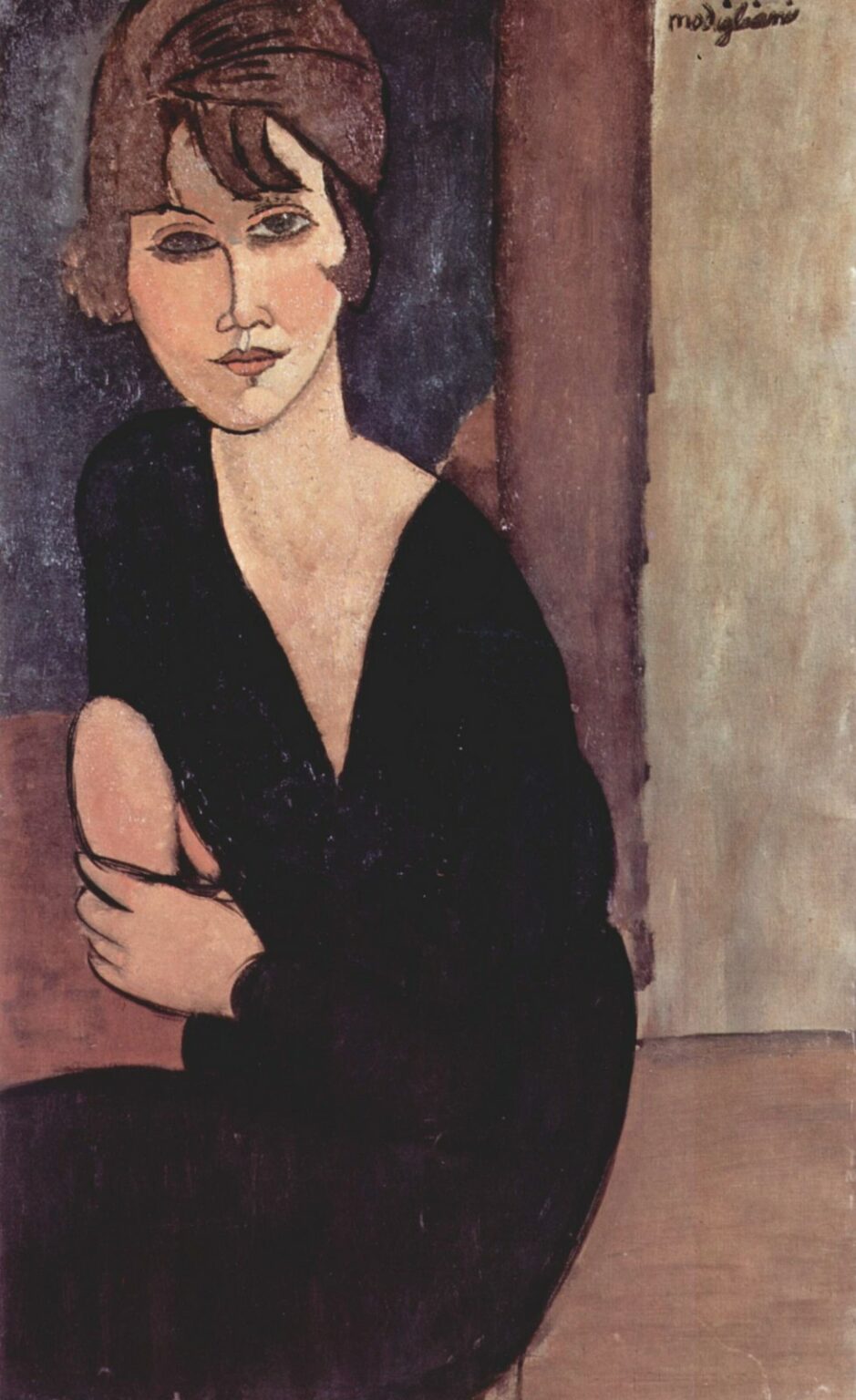 Modigliani Portrait of Madame Reynouard (1916)