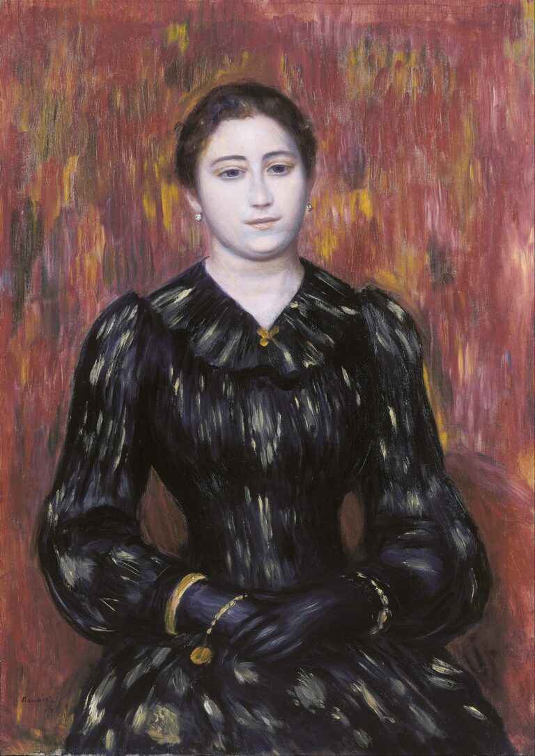 Renoir Portrait of Mme Paulin (1885-90)