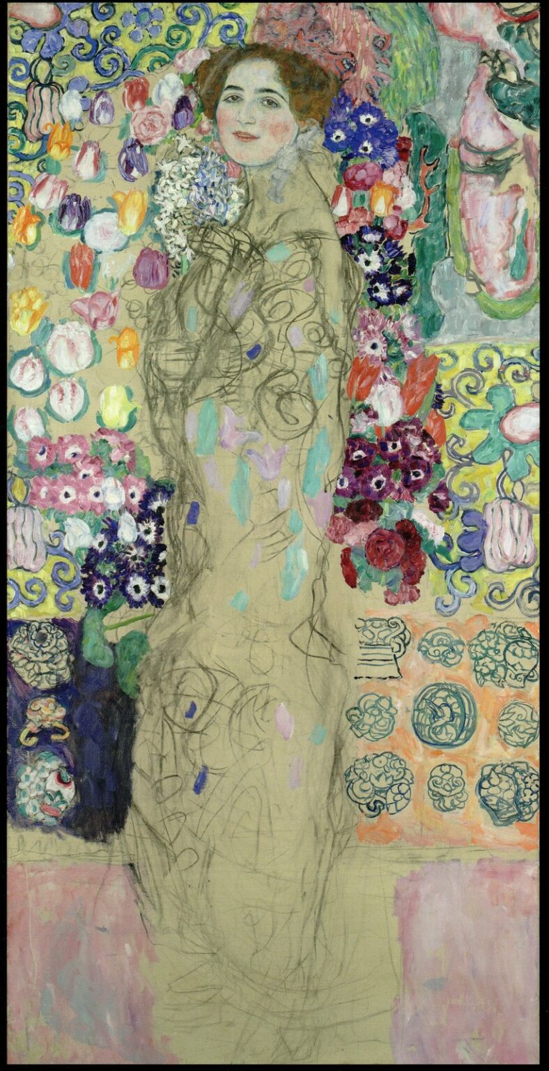 Klimt Portrait of Ria Munk III (1917-1918)