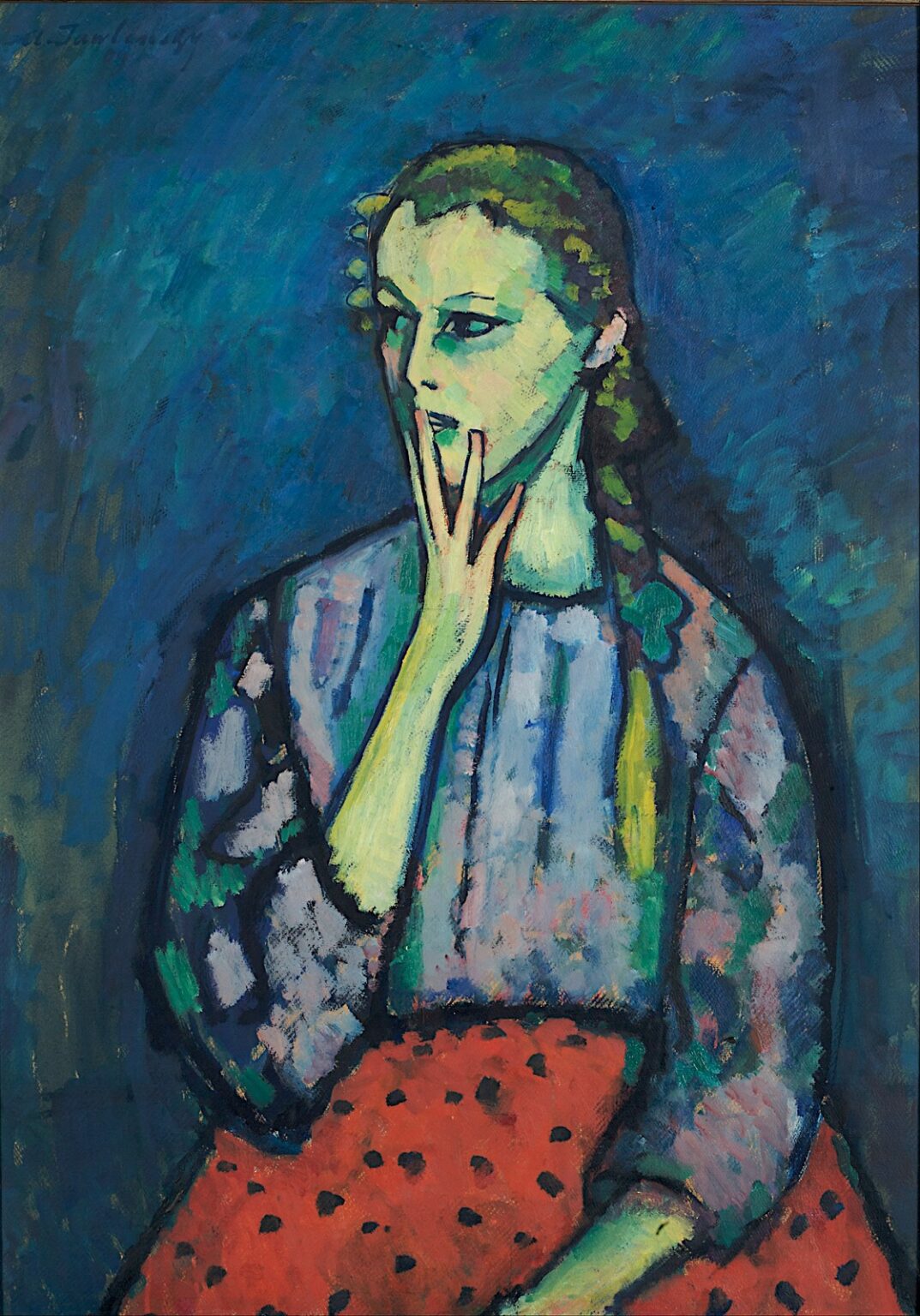 Jawlensky Portrait of a Girl