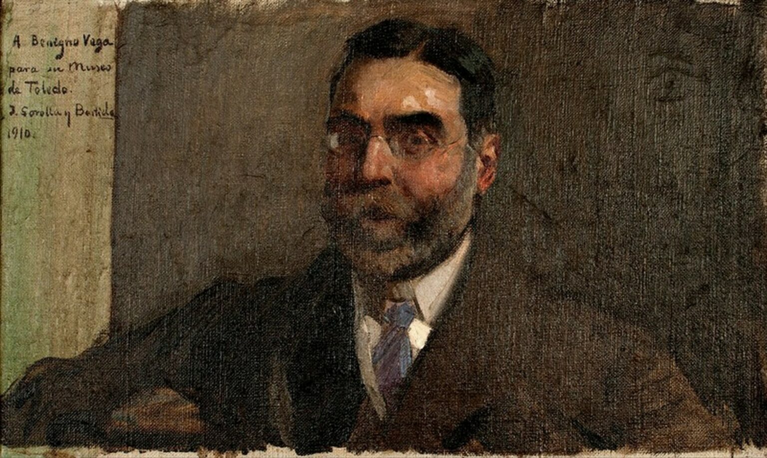 Sorolla Portrait of the Marquis de la Vega Inclan (1910)