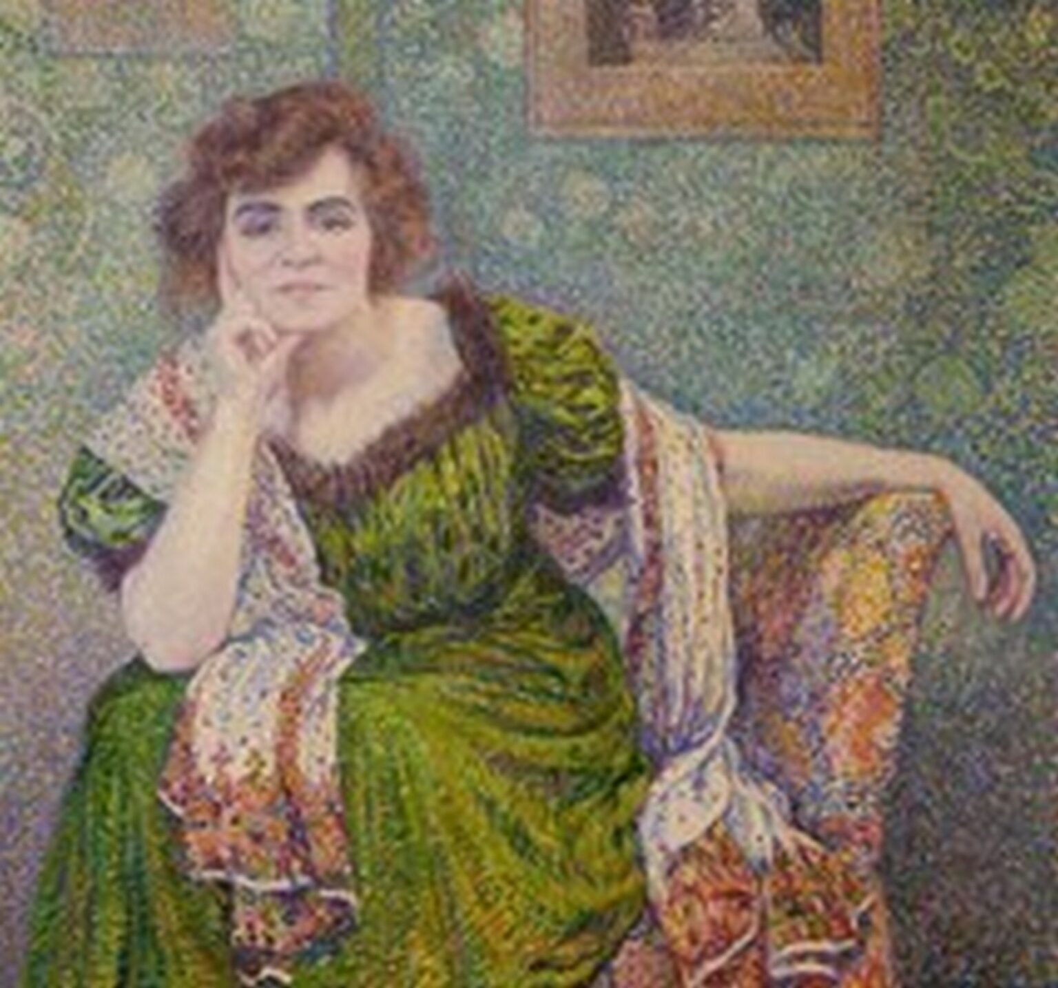 Seurat Portrait unidentified (1889)