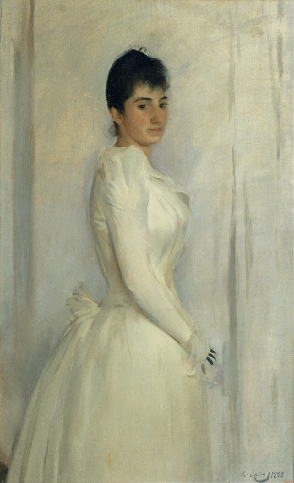 Casas Portrait of Montserrat Carbó