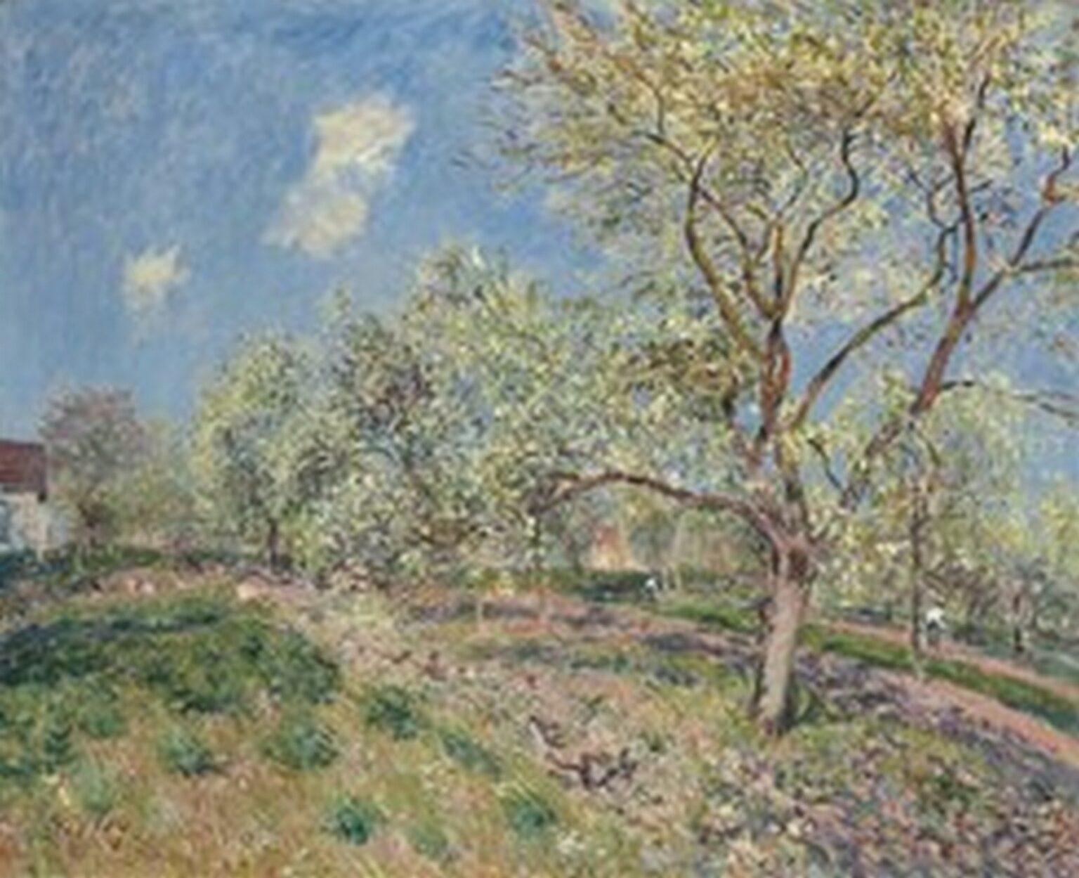 Sisley Printemps à Veneux (1880)
