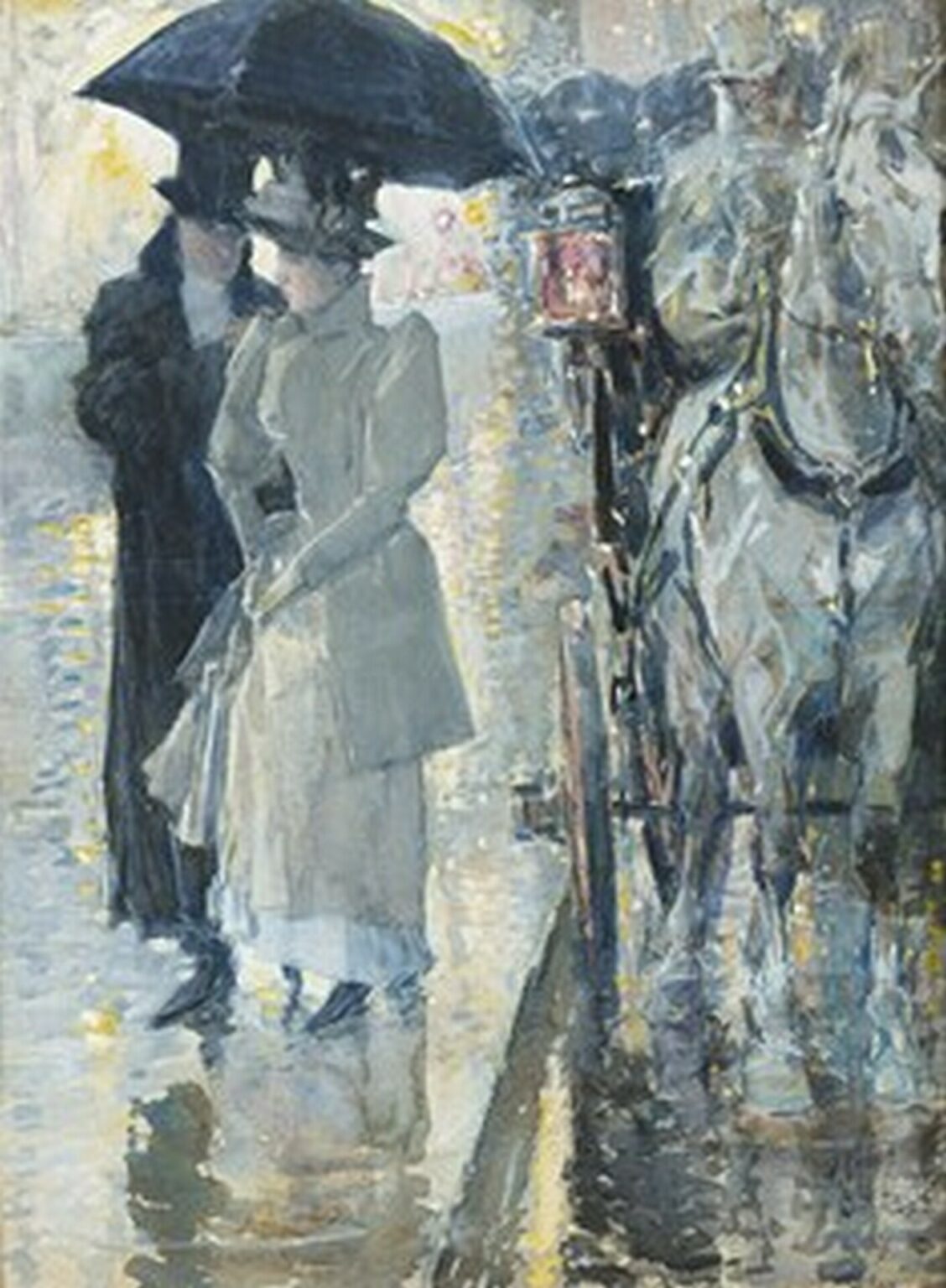 Hassam Rainy Day, New York (1892)