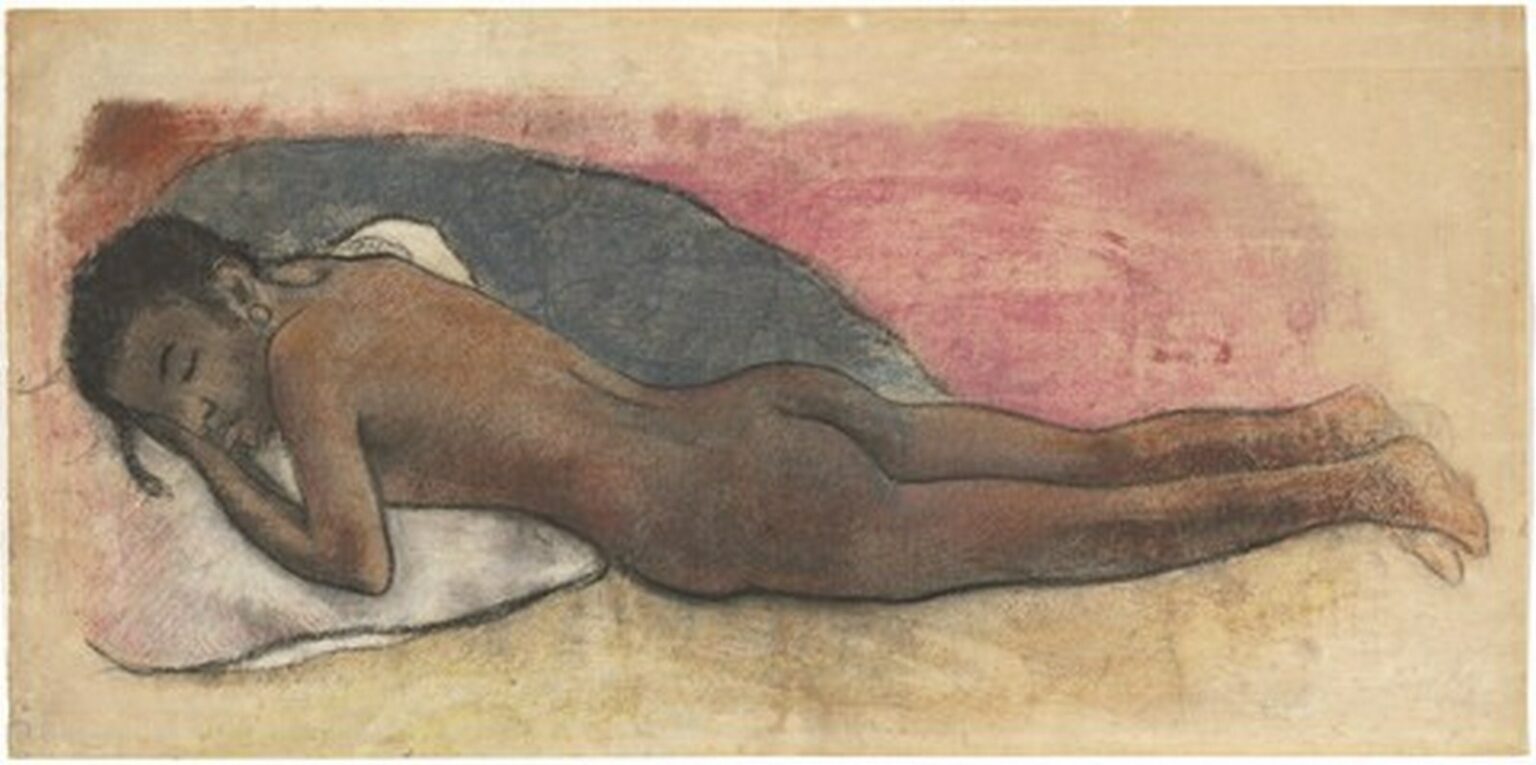 Gauguin Reclining Nude (1894-95)