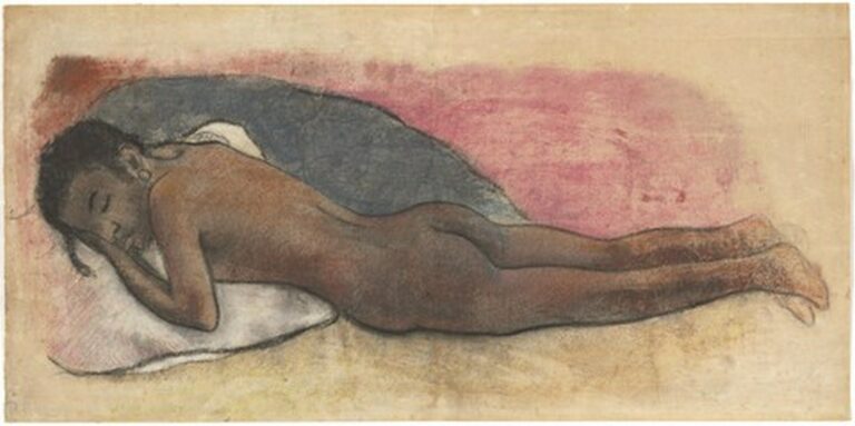 Gauguin Reclining Nude (1894-95)