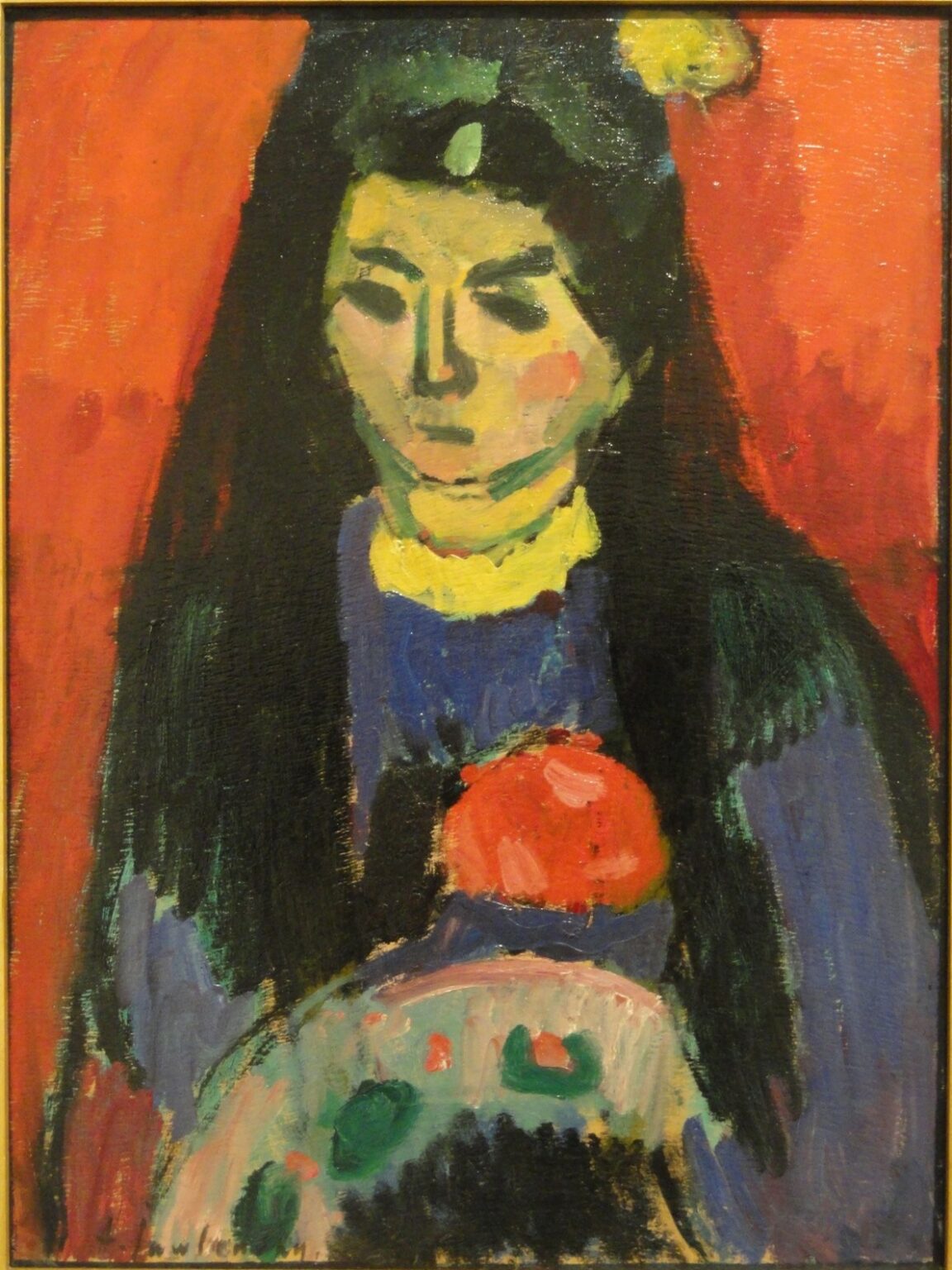 Jawlensky Red Blossom (1910)