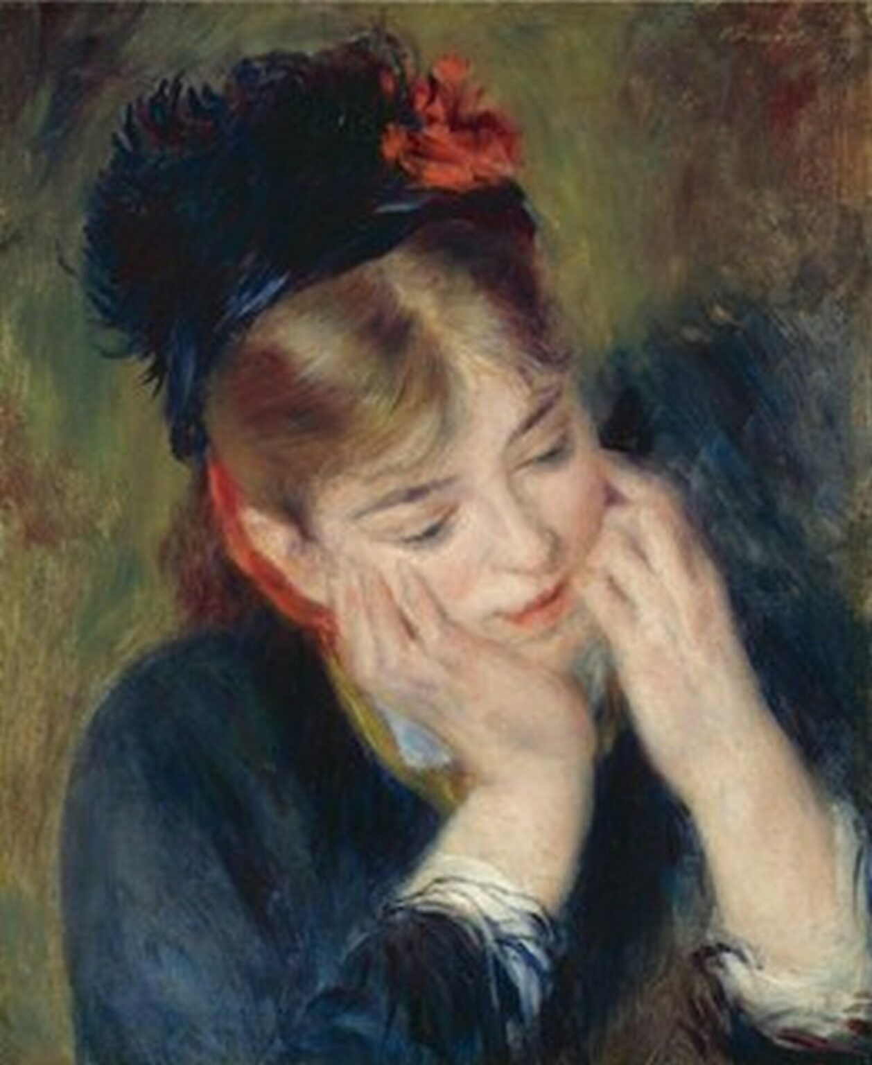 Renoir Réflexion (1877)