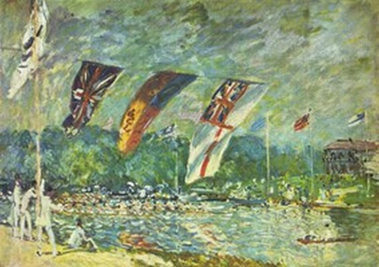 Sisley Regata en Molesey (1874)
