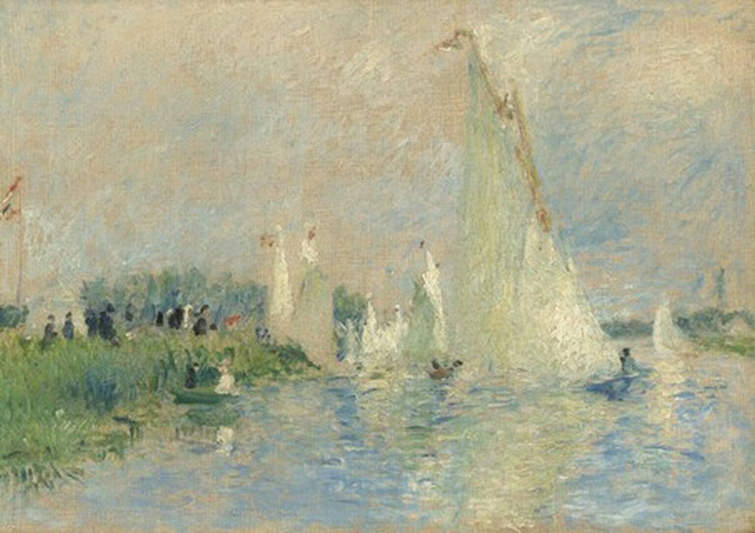 Renoir Regatta at Argenteuil (1874)