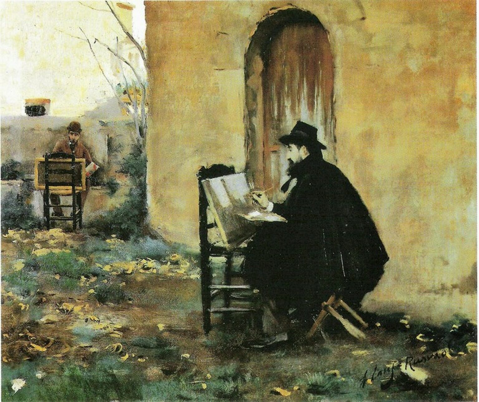 Casas Retratant-se (1890)