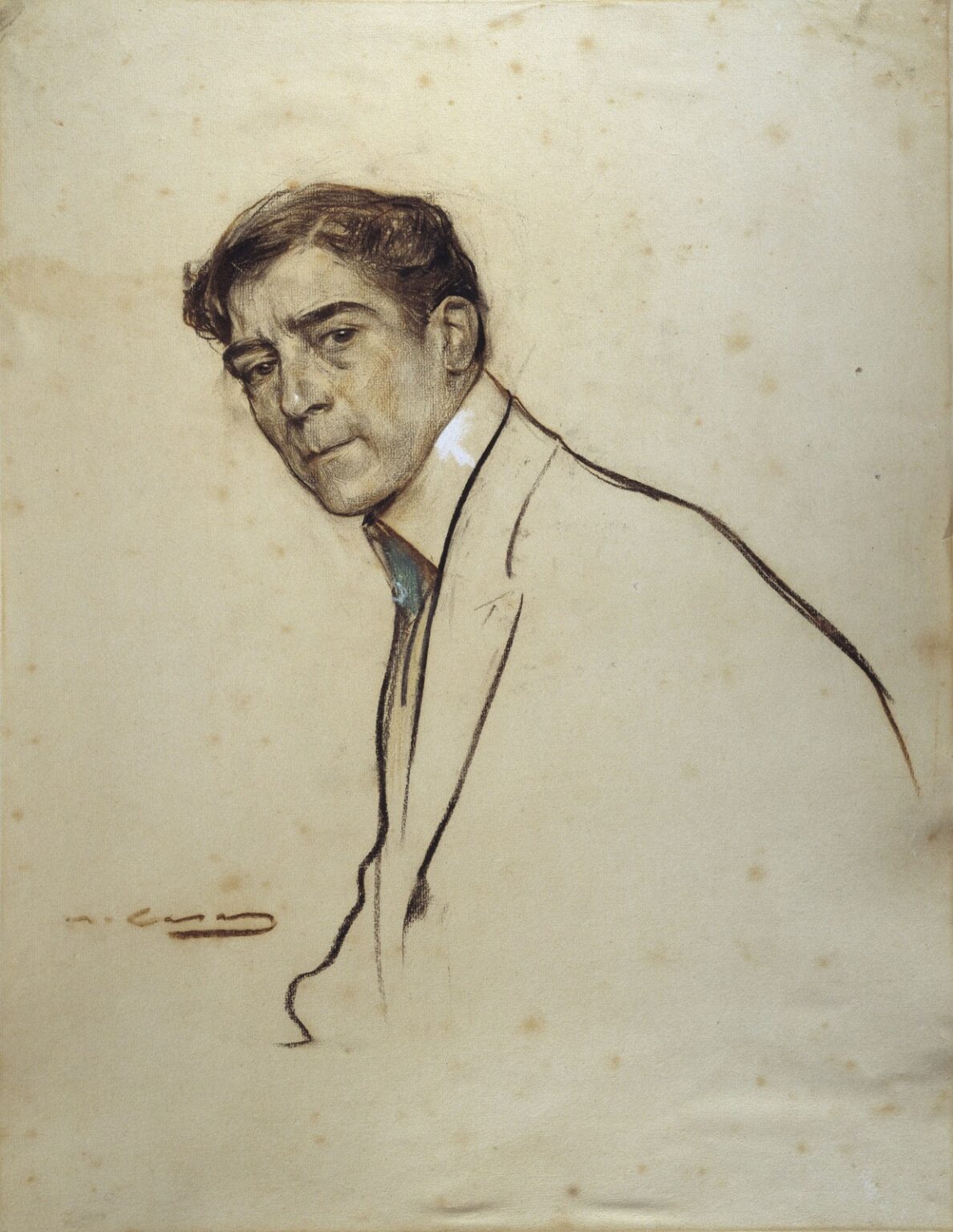 Casas Retrato de Alexandre de Riquer