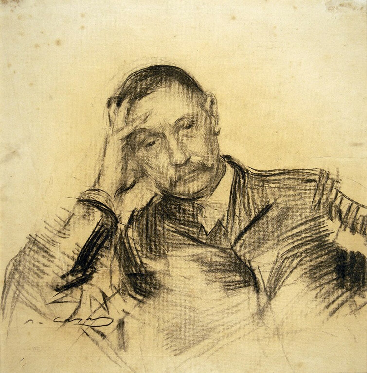 Casas Retrato de Benito Pérez Galdós