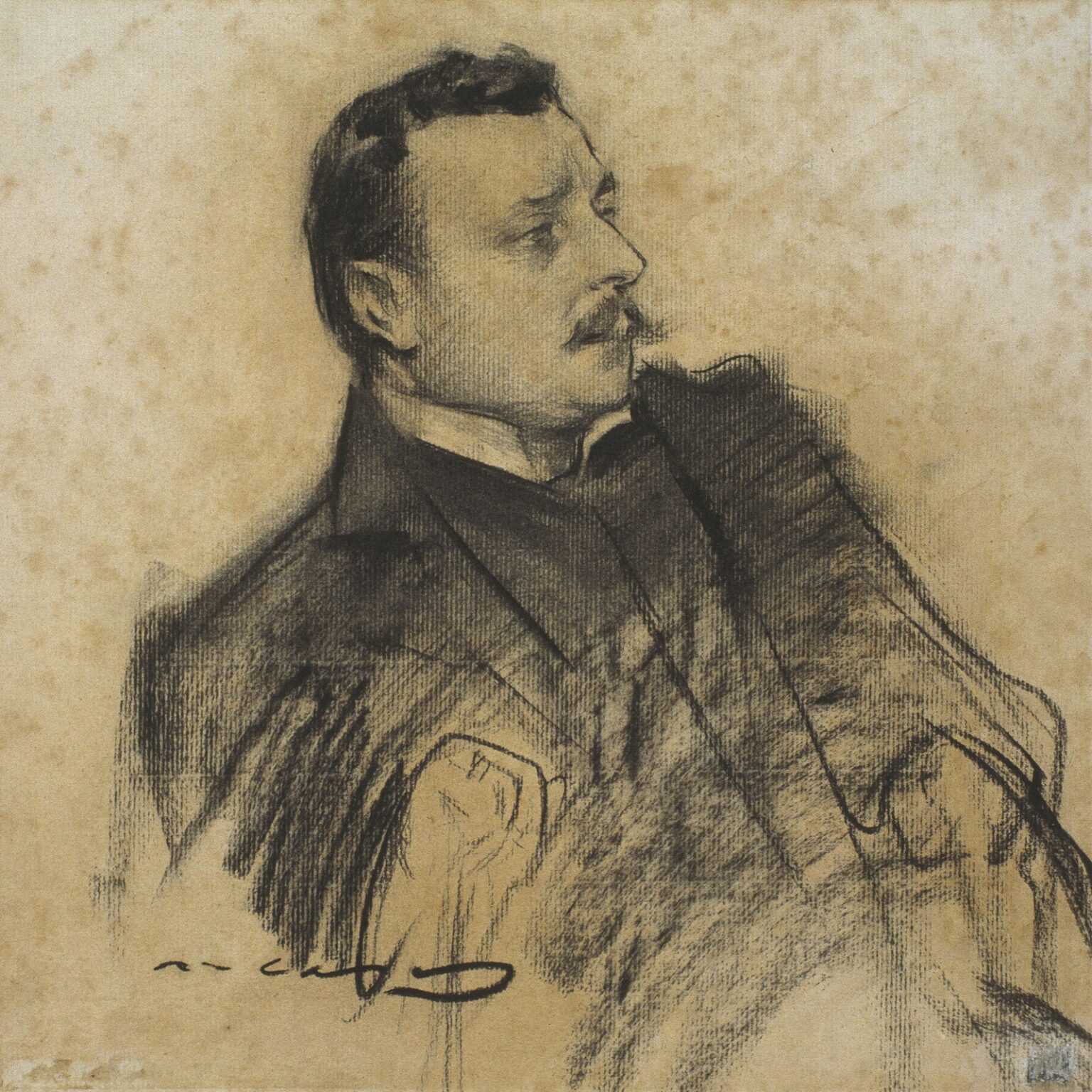 Casas Retrato de Ermete Zacconi