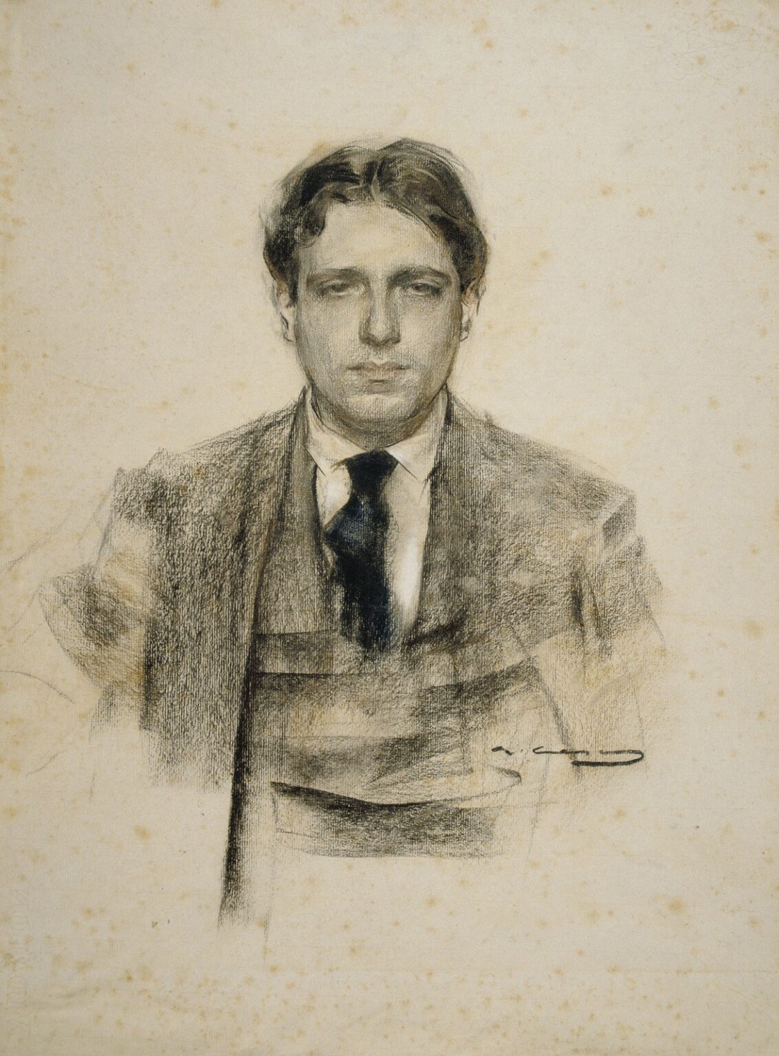 Casas Retrato de Eugeni d'Ors