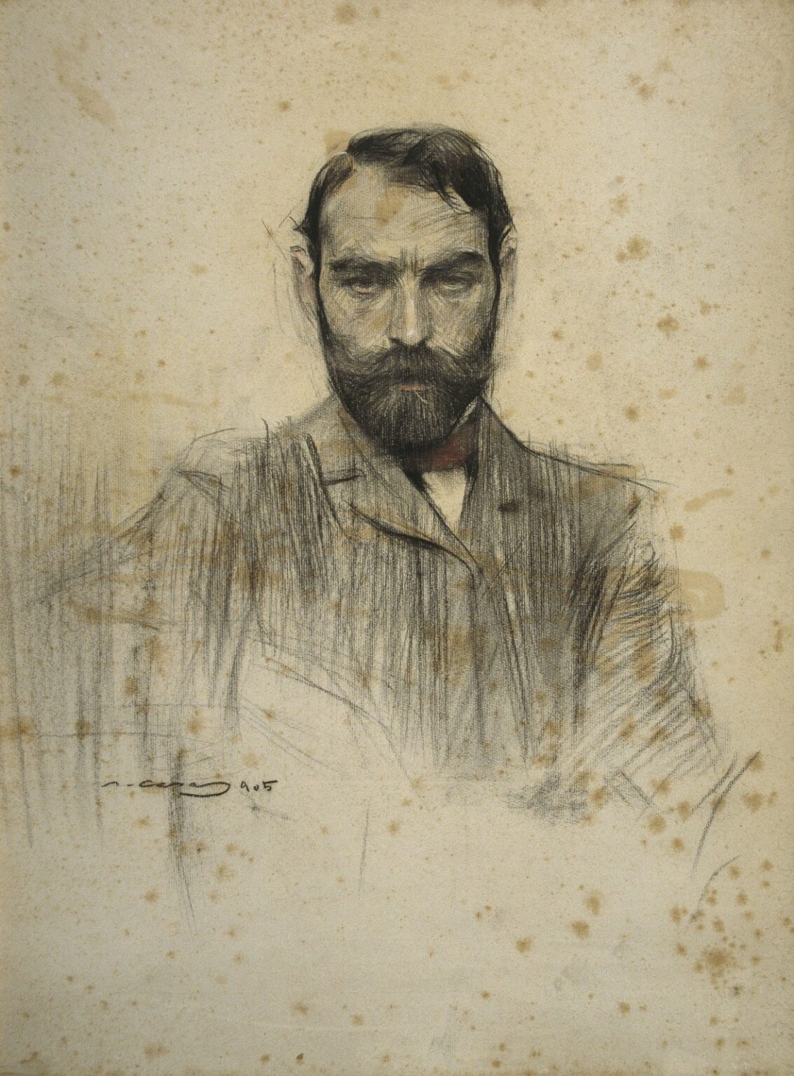 Casas Retrato de Gustave Violet