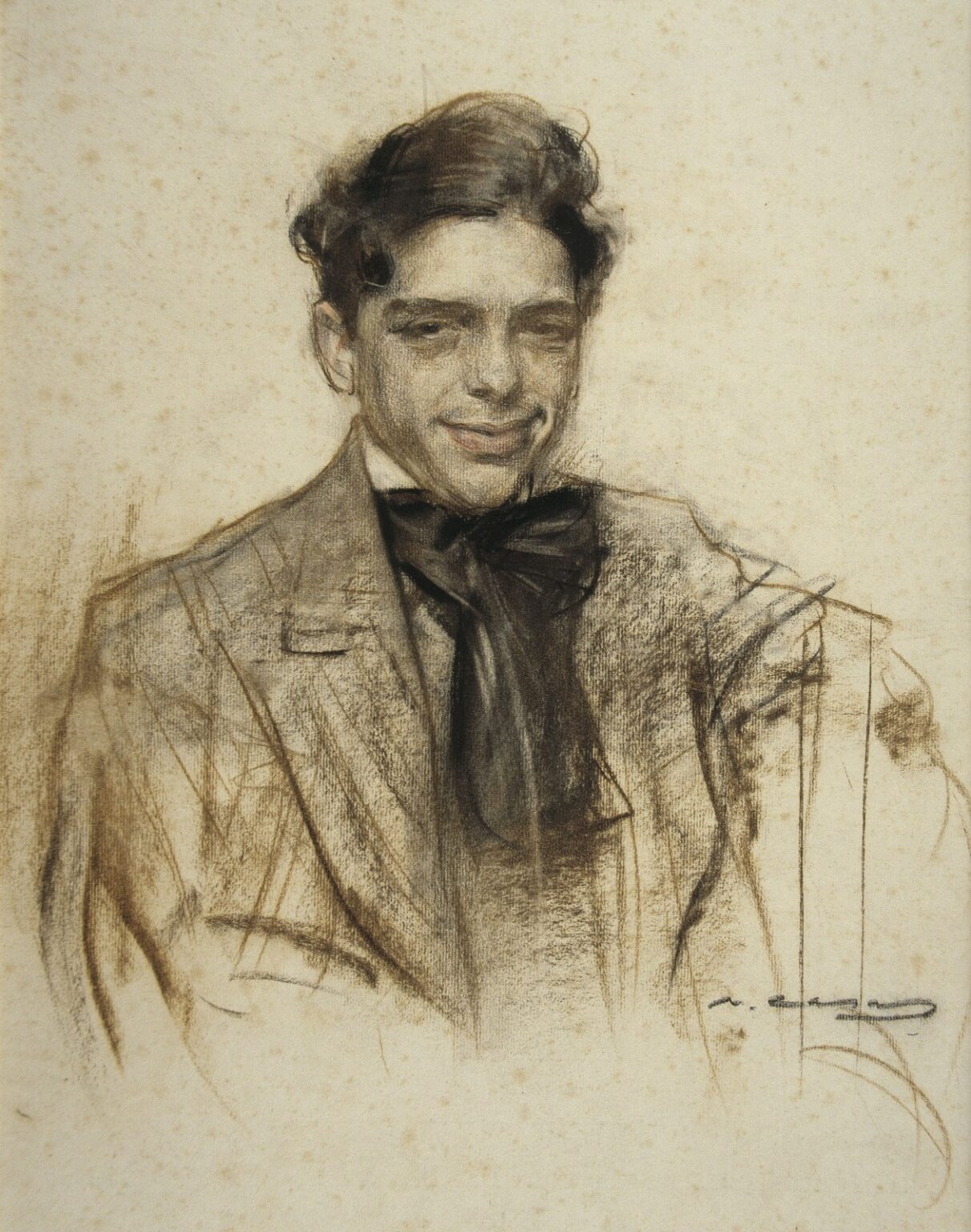 Casas Retrato de Lluís Bagaria