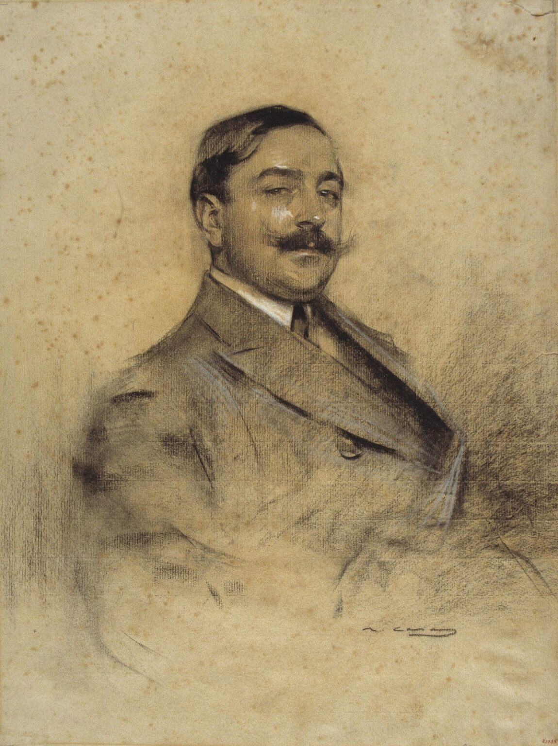 Casas Retrato de Manuel Bueno