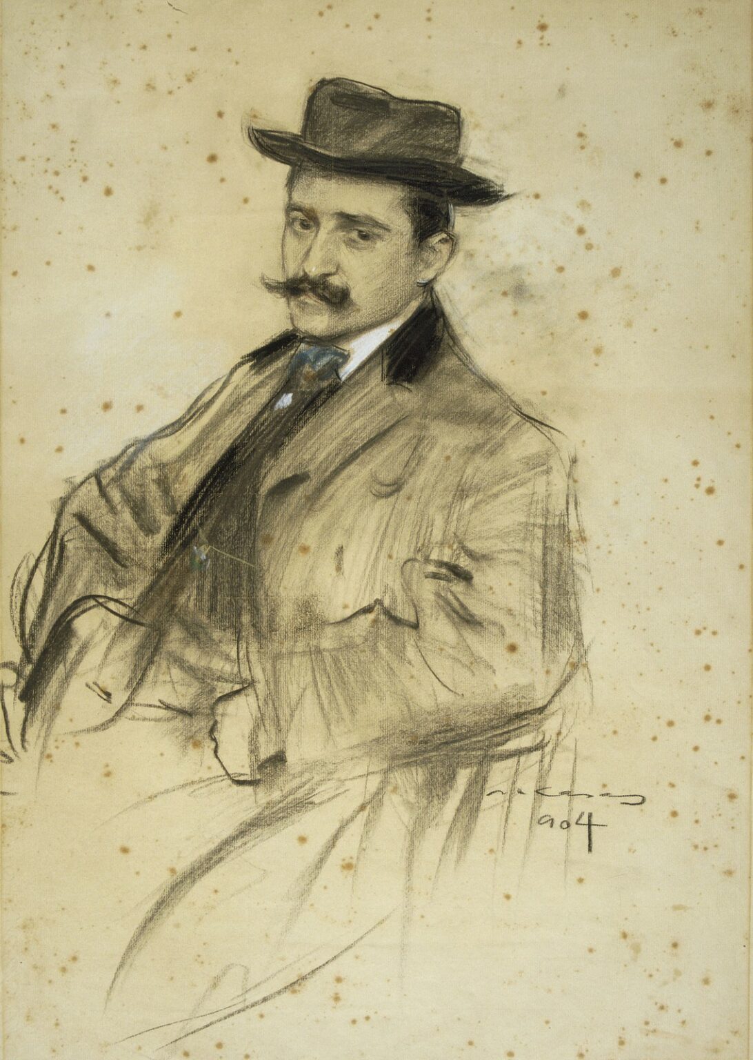 Casas Retrato de Oleguer Junyent