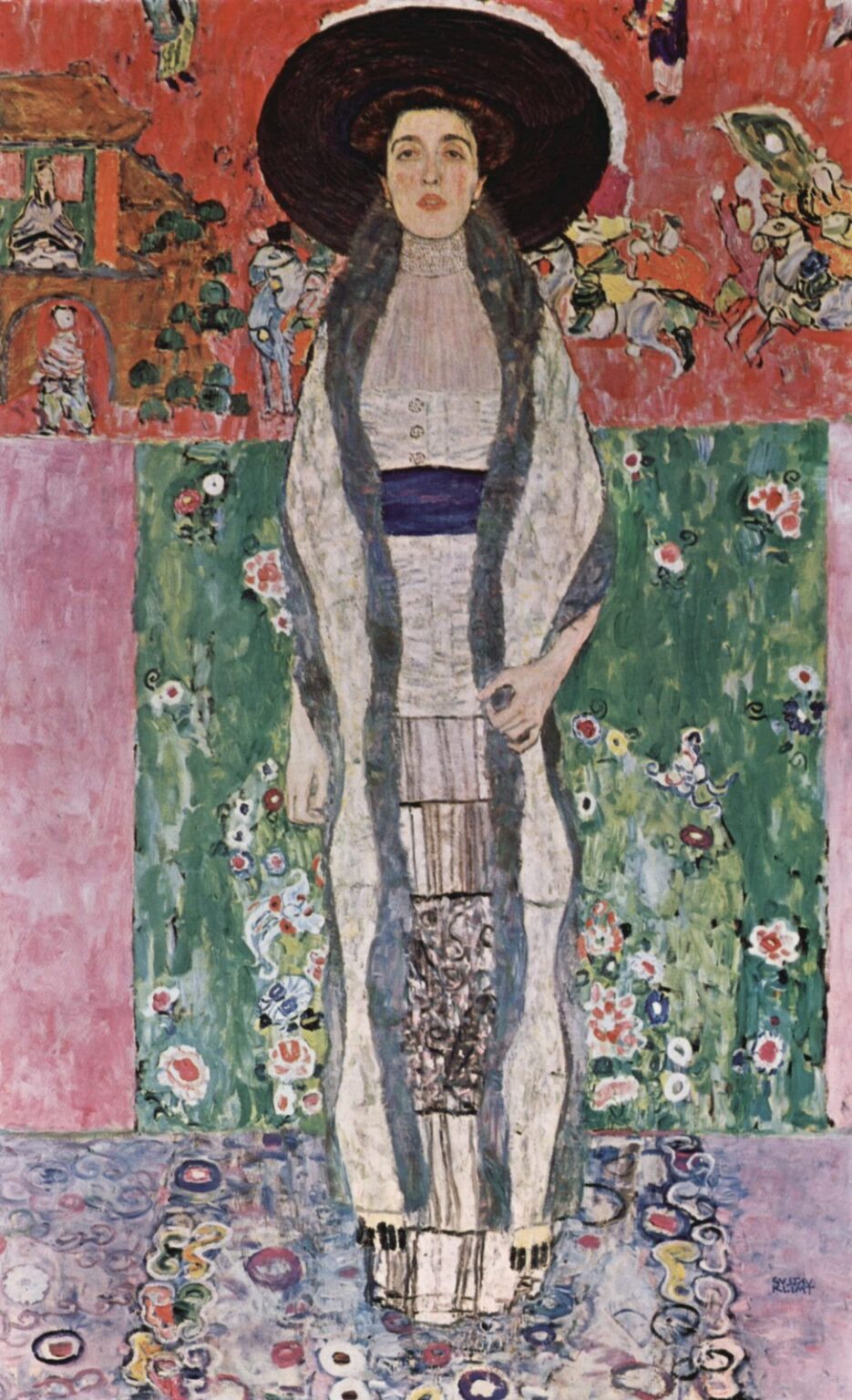 Klimt Retrato de Adele Bloch-Bauer II (1912)