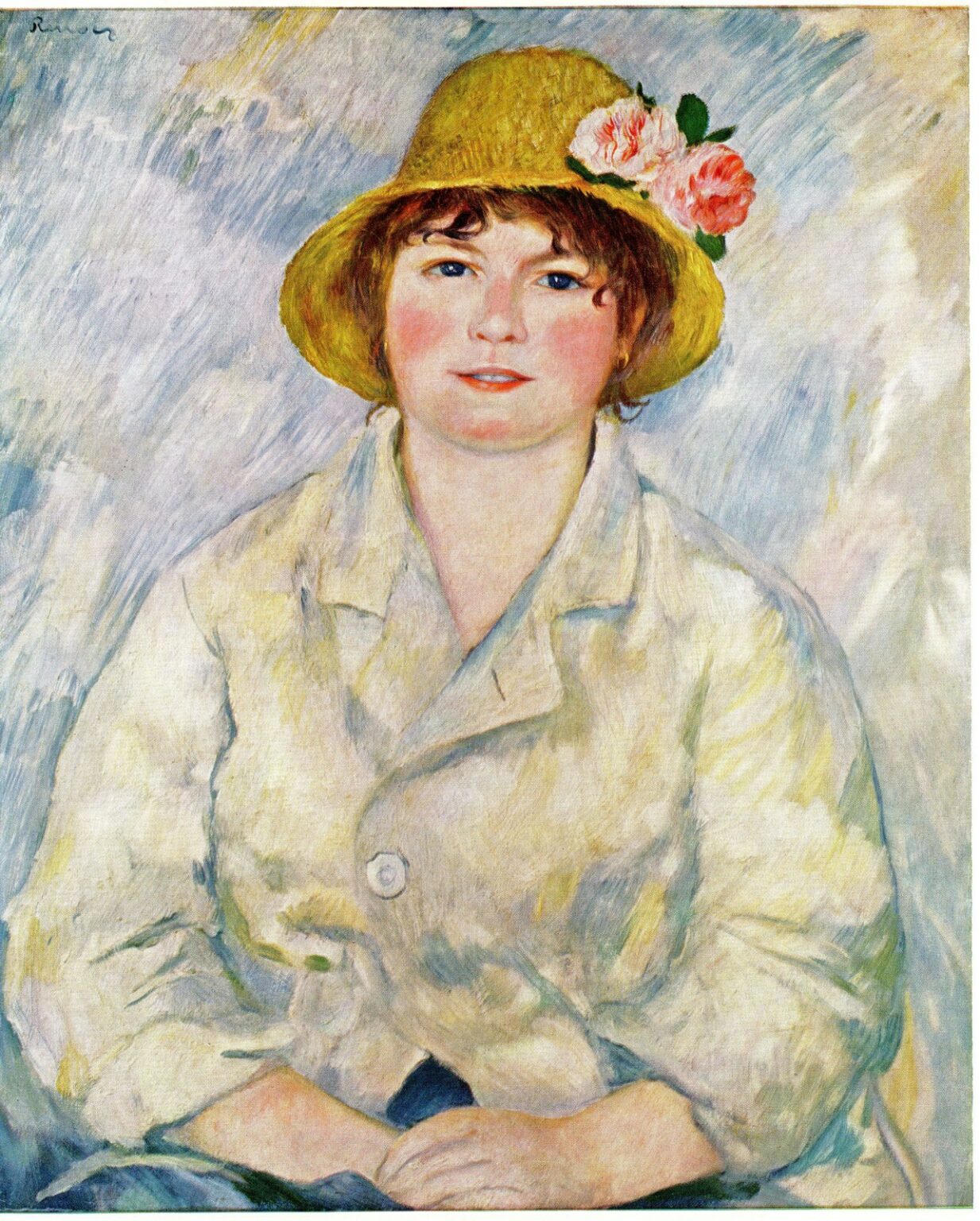 Renoir Retrato de Aline Charigot (Mme Renoir, 1885)