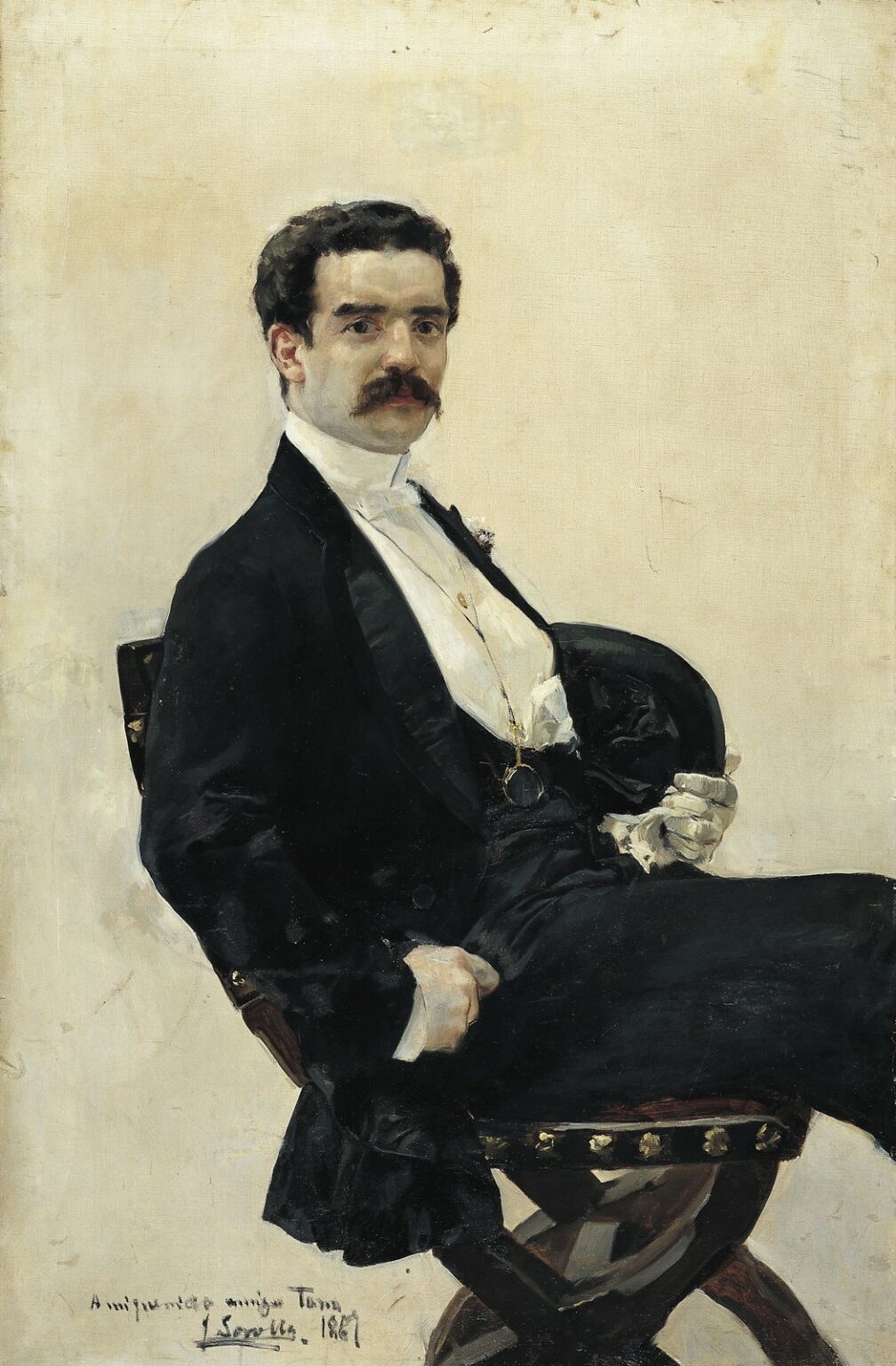 Sorolla Retrato de Don Juan Antonio García del Castillo