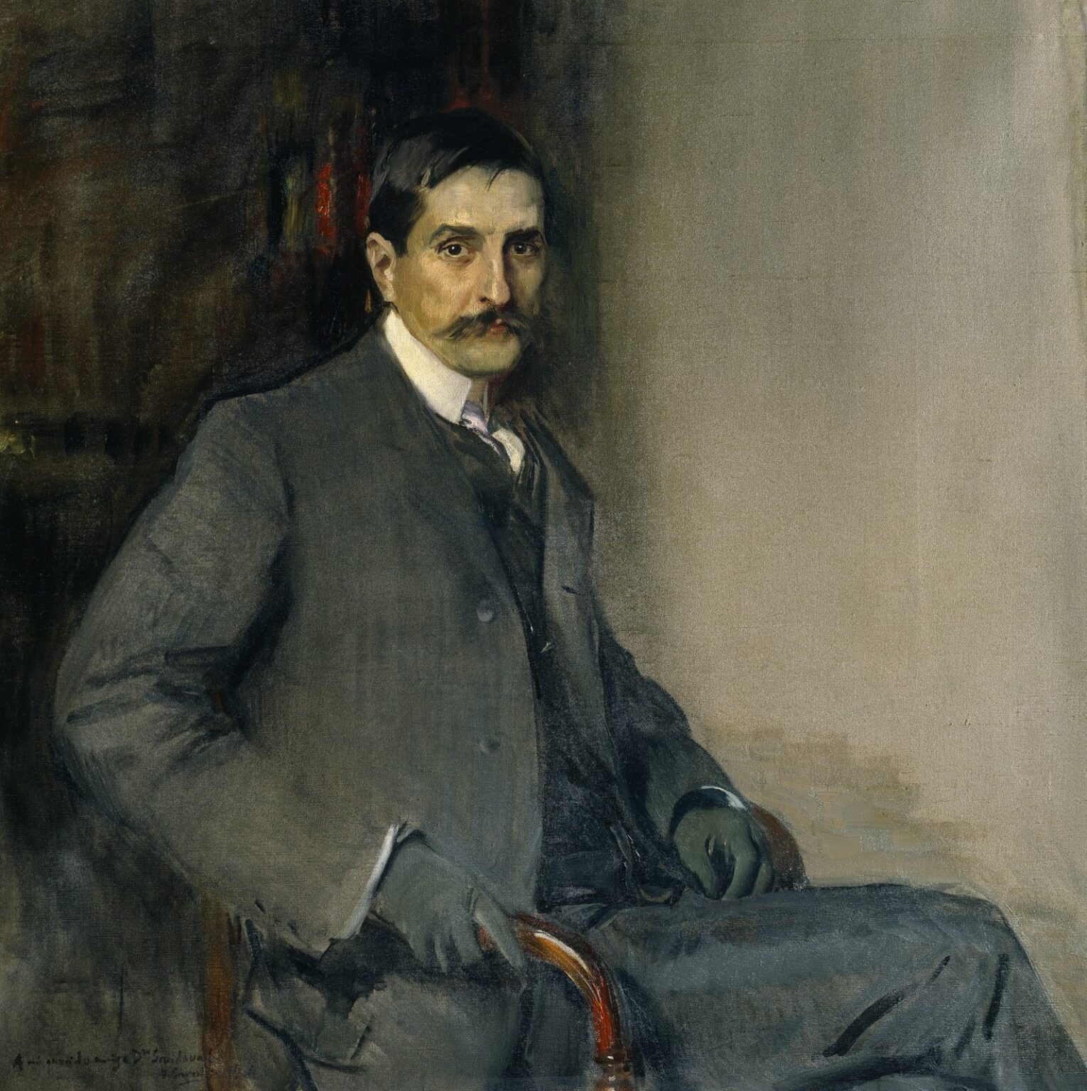 Sorolla Retrato de Francisco Rodríguez de Sandoval