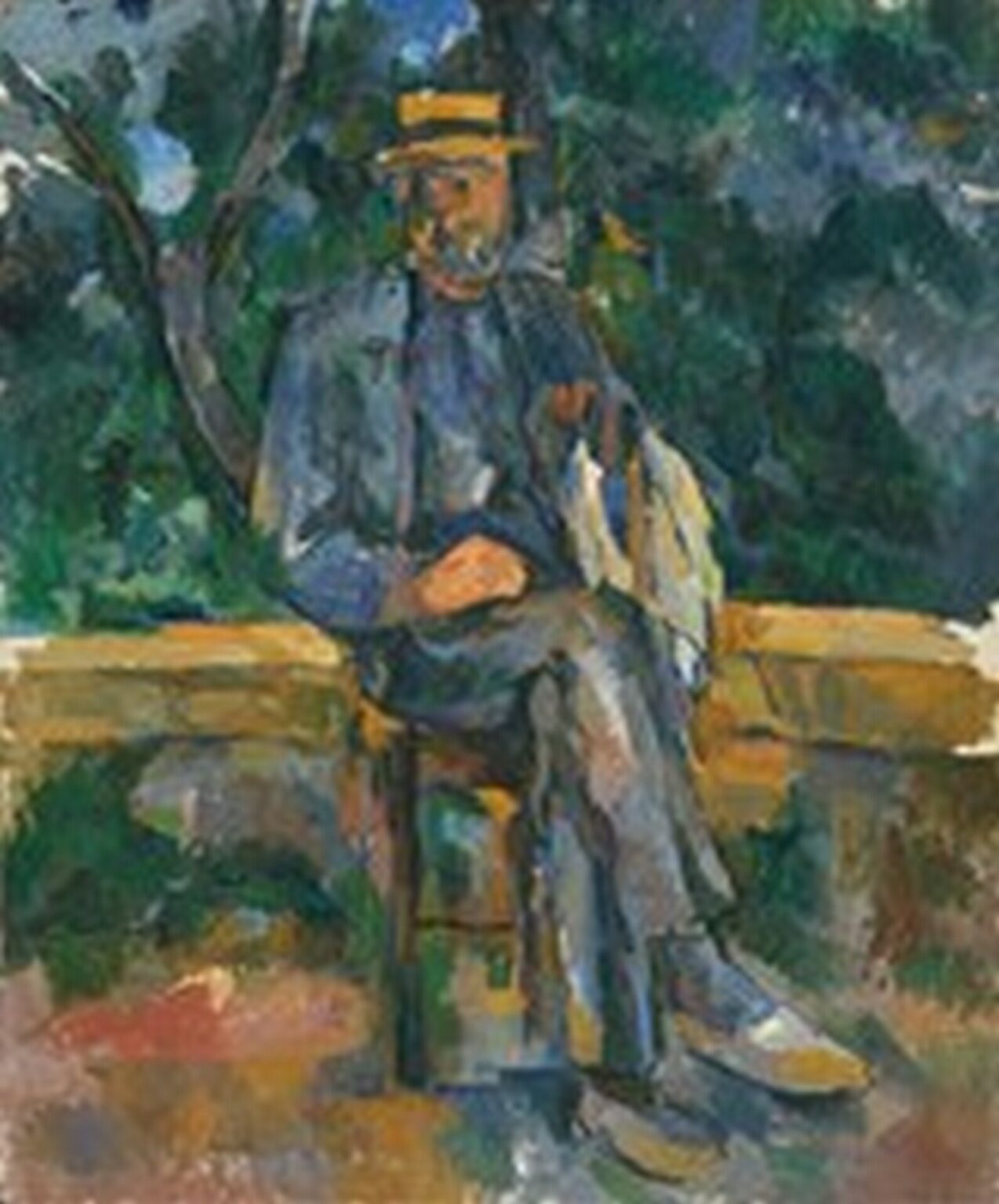 Cézanne Retrato de un campesino (1905-06)