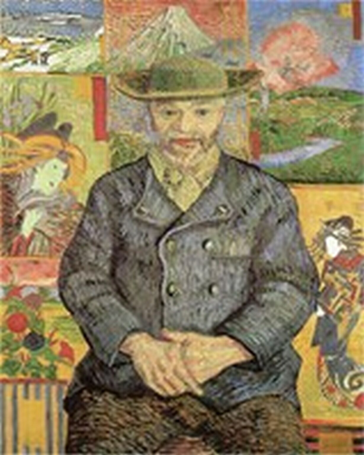 Van Gogh Retrato del Père Tanguy (1887)