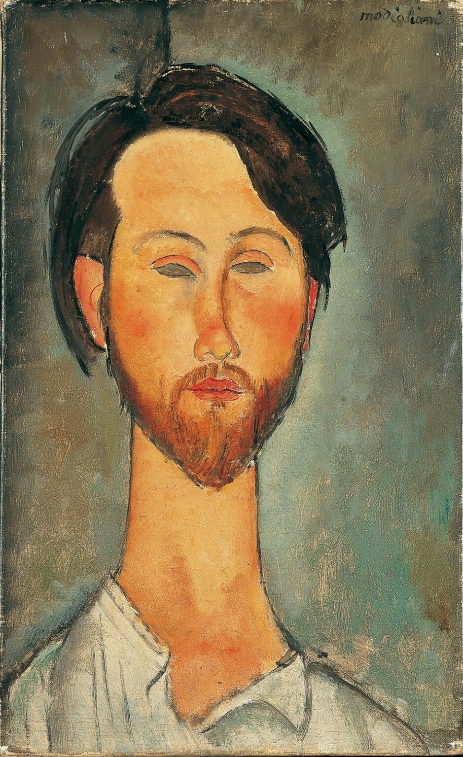 Modigliani Ritratto di Leopold Zborowski (1916)
