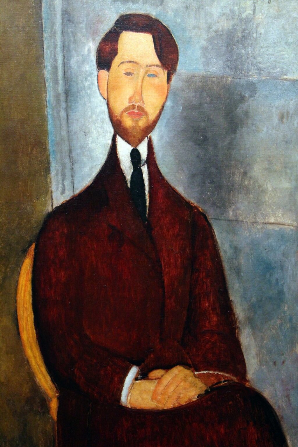 Modigliani Ritratto di Léopold Zborowski (1917)
