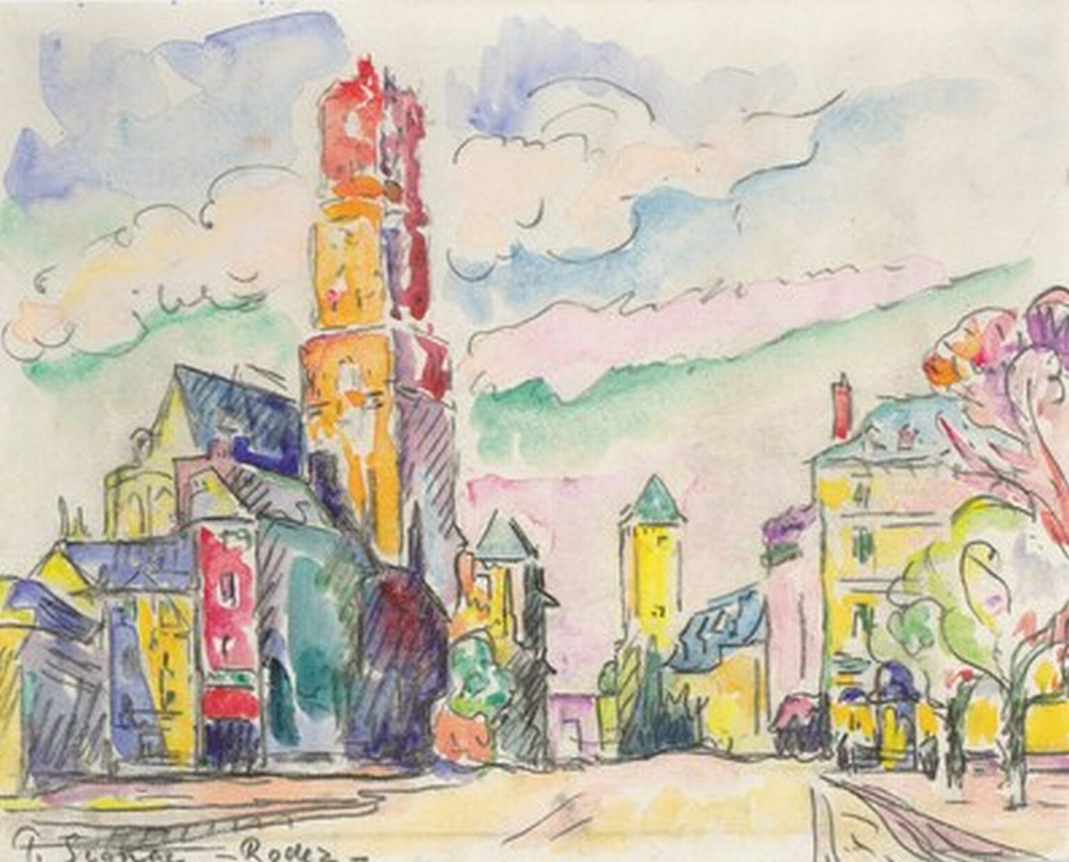 Signac Rodez (1923)