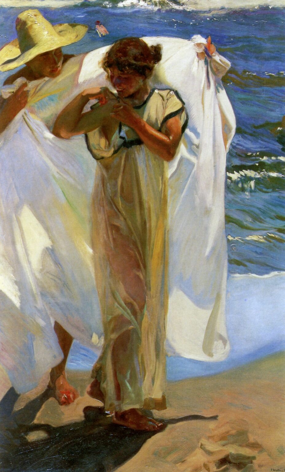 Sorolla Saliendo del baño (1908)