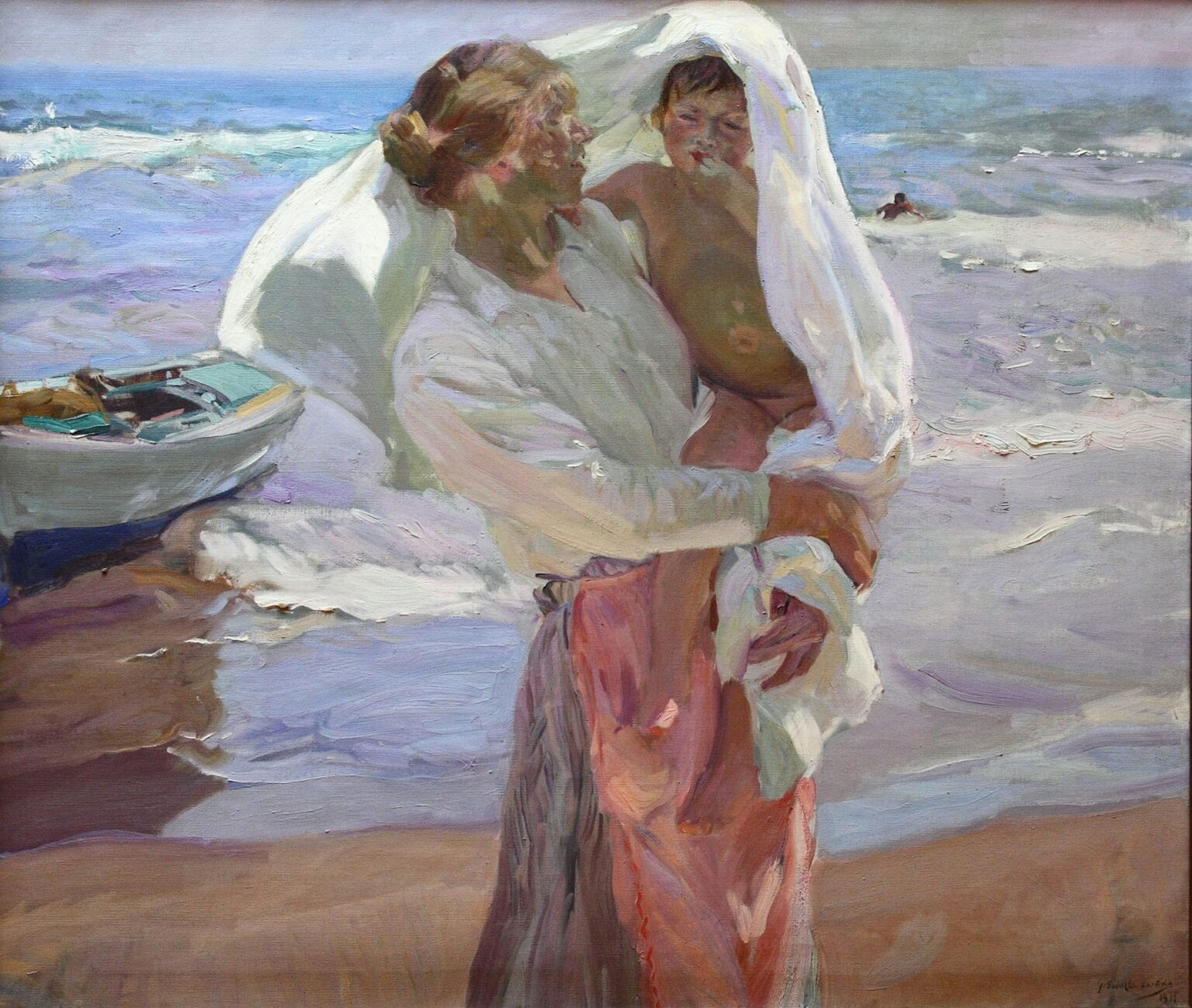 Sorolla Saliendo del baño (1915)