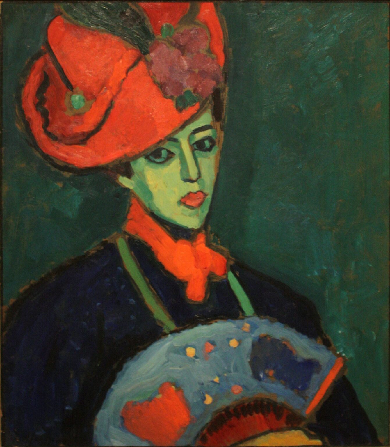 Jawlensky Schokko with Red Hat (1909)