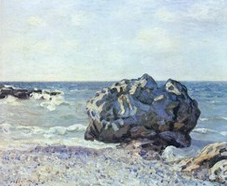 Sisley Seaside, Langlad (1887)