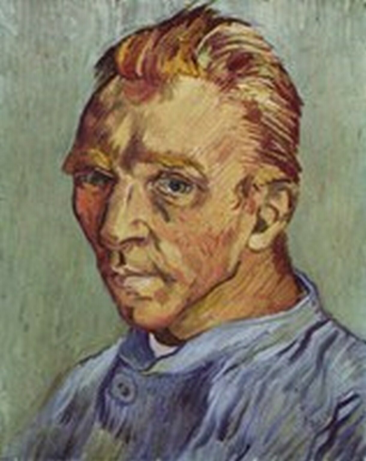 Van Gogh Self-Portrait Without Beard (c. September, 1889)