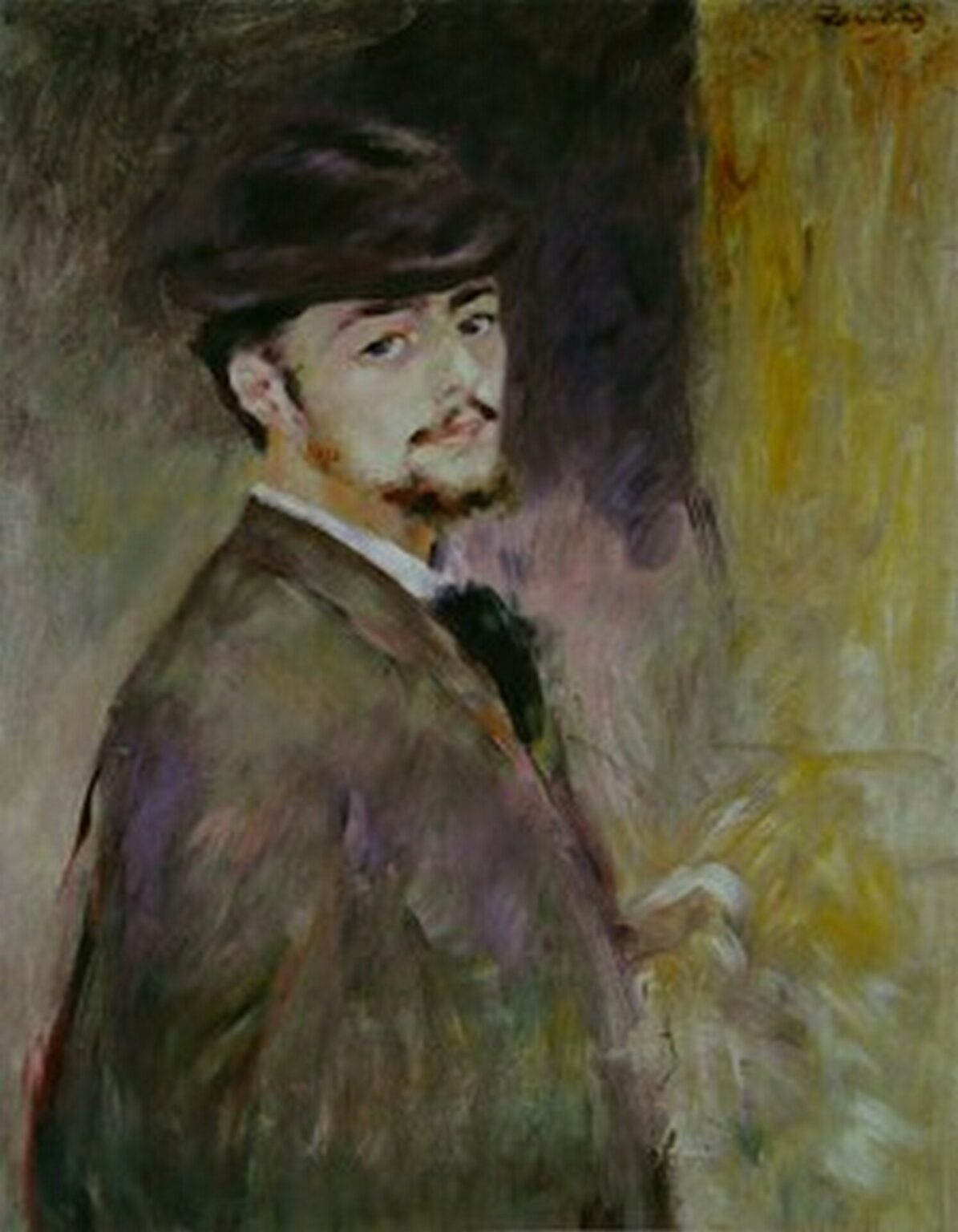 Renoir Self-Portrait at the Age of Thirty Five (1876)