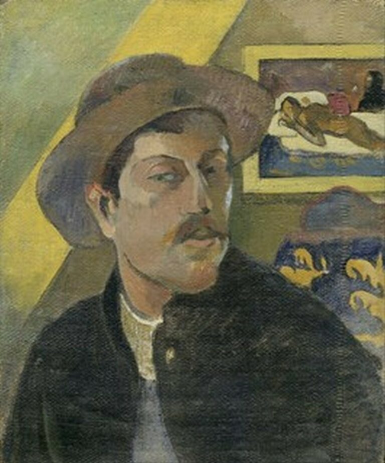 Gauguin Self-Portrait with a Hat